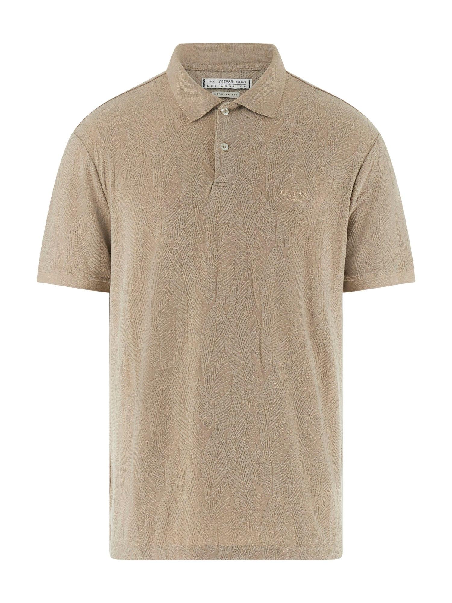 Jacquard Erkek Regular Fit Polo T-Shirt