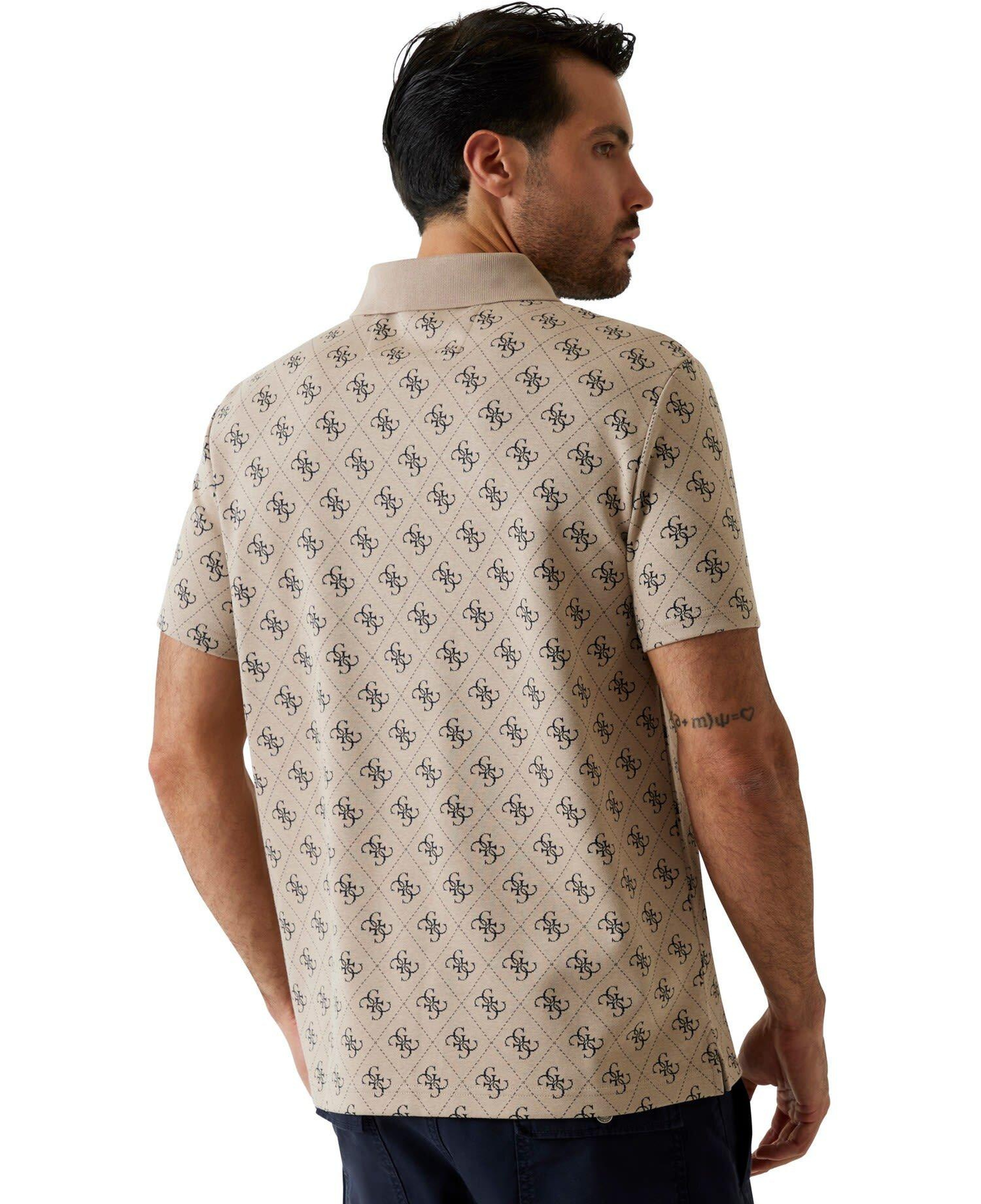 Jacquard Erkek Regular Fit Polo T-Shirt