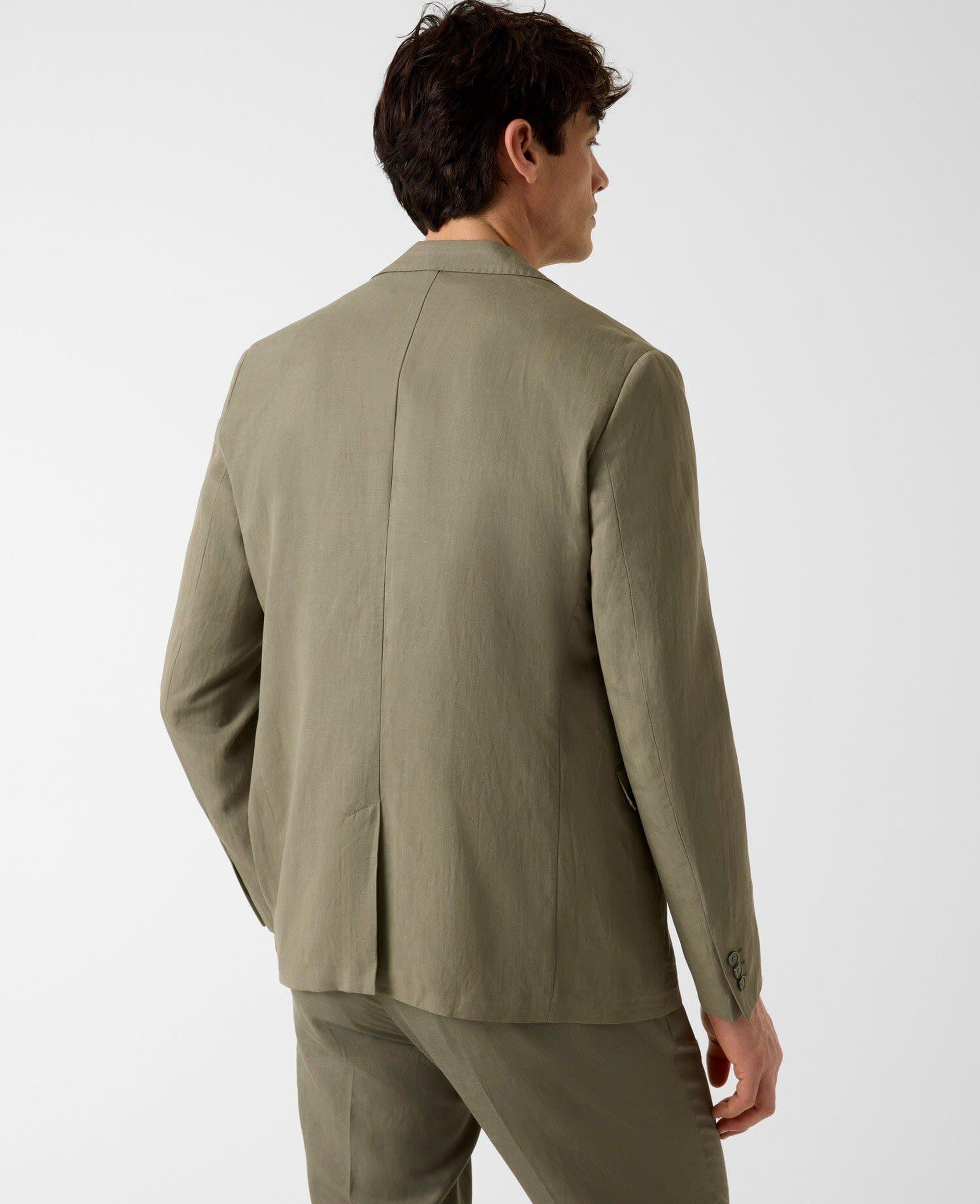 Eaton Erkek Keten Karışımlı Vatkalı Blazer