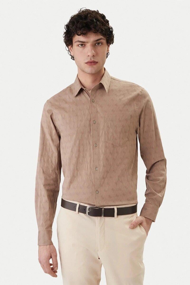 Oxford Erkek Modal Karışımlı Regular Fit Gömlek