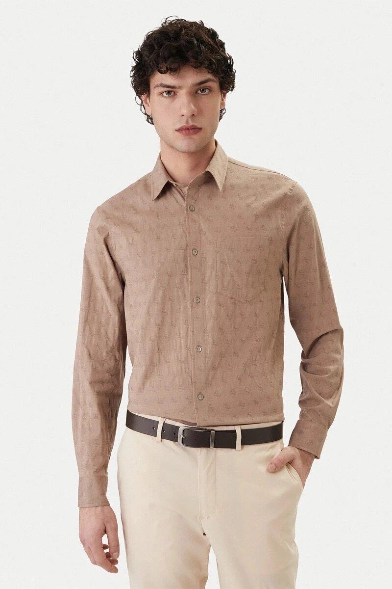 Oxford Erkek Modal Karışımlı Regular Fit Gömlek