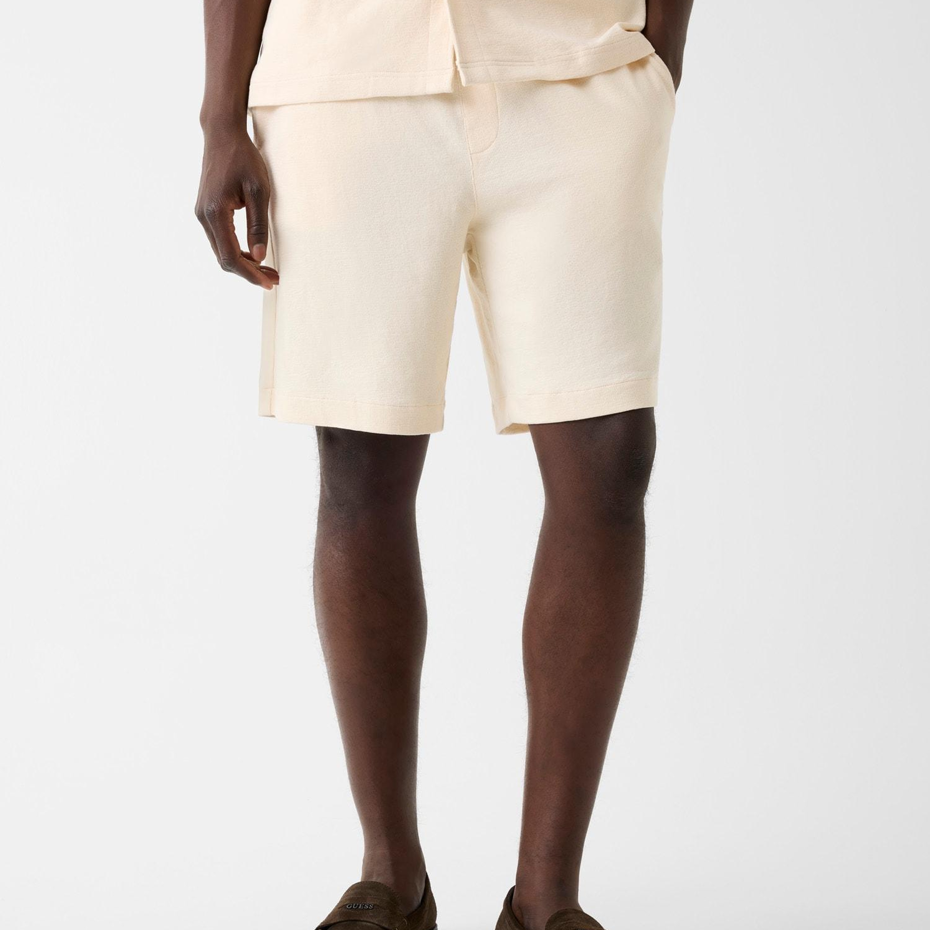 Textured Erkek Regular Fit Şort
