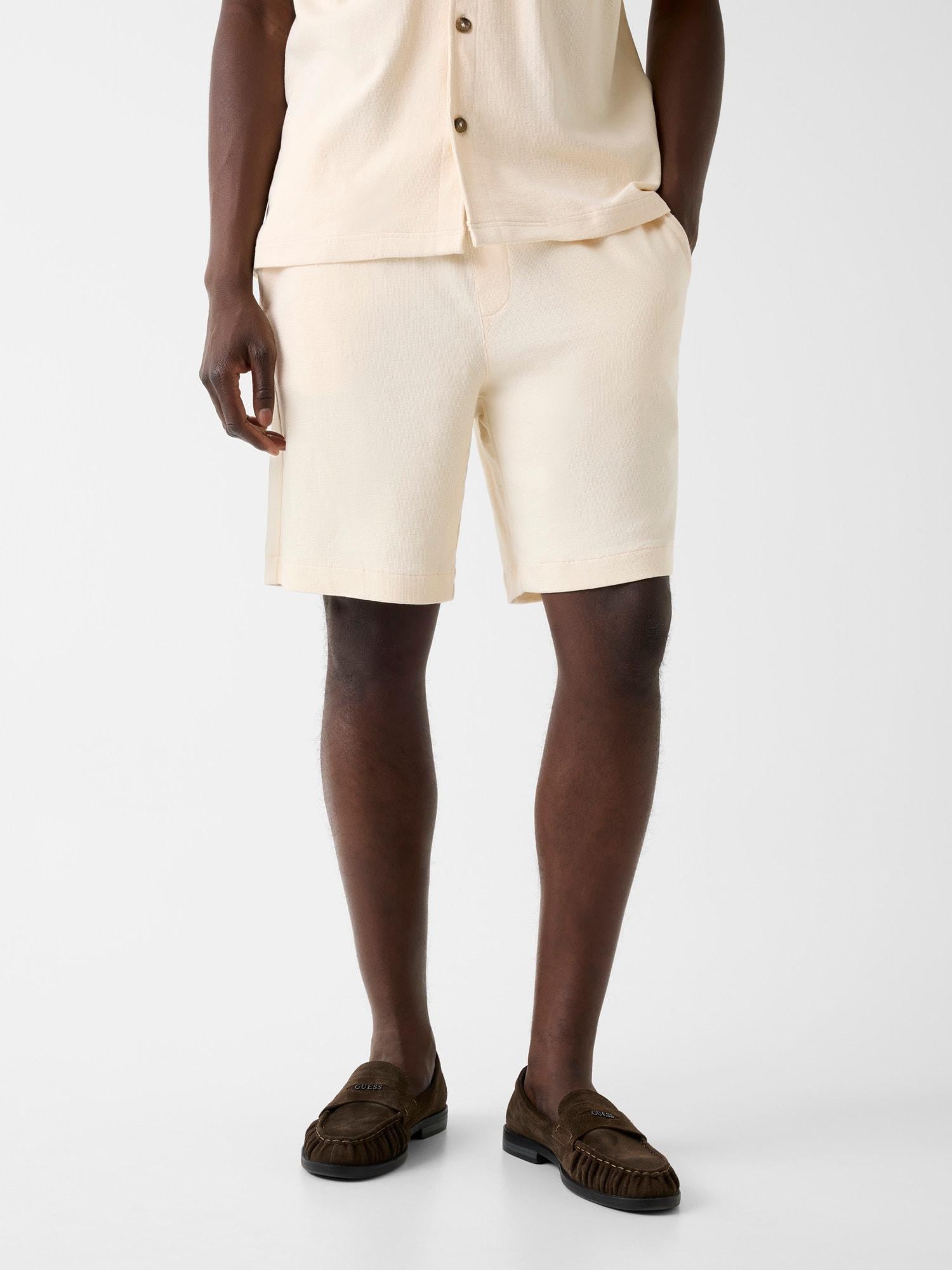 Textured Erkek Regular Fit Şort