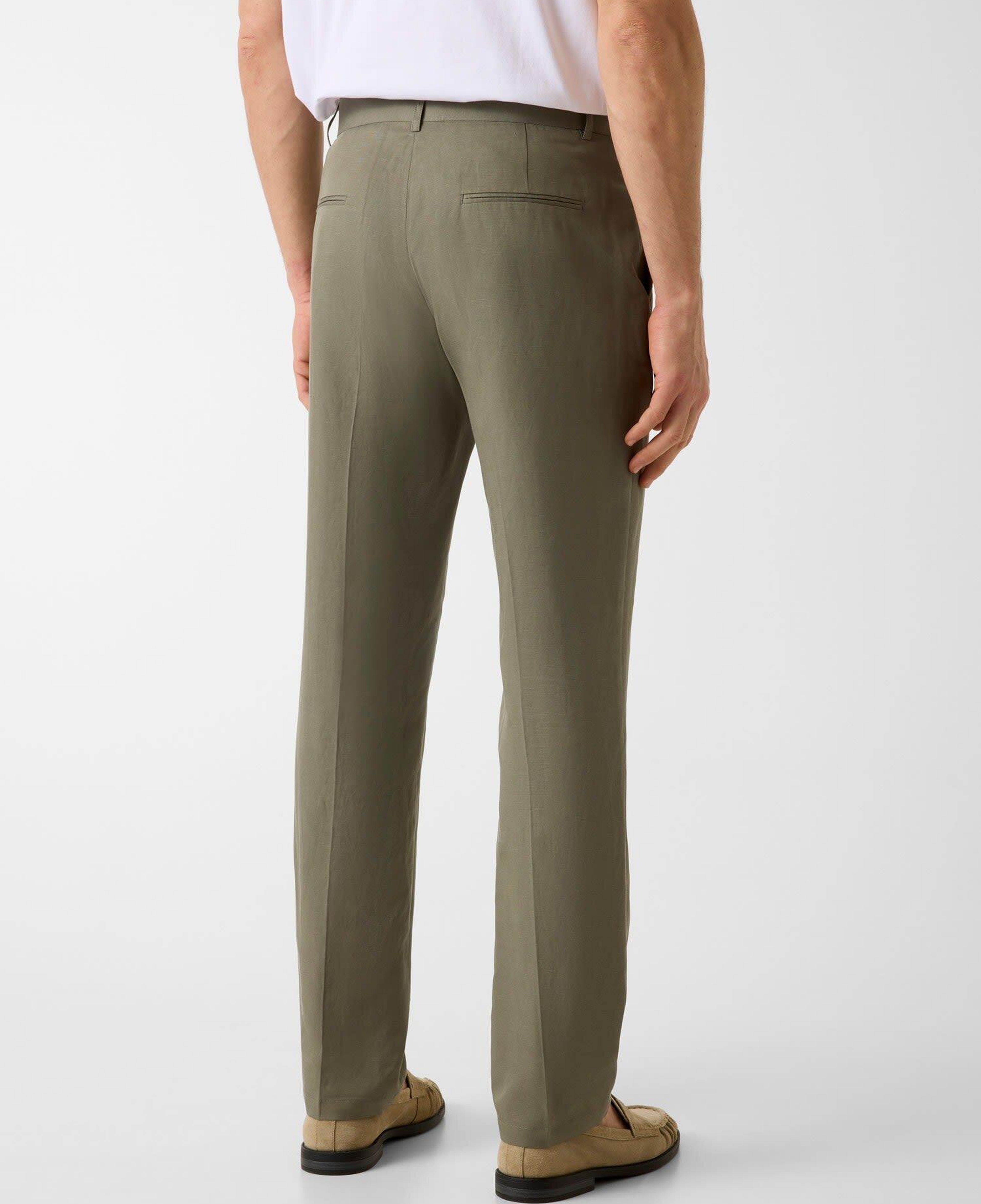 Myron Erkek Keten Karışımlı Slim Fit Pantolon