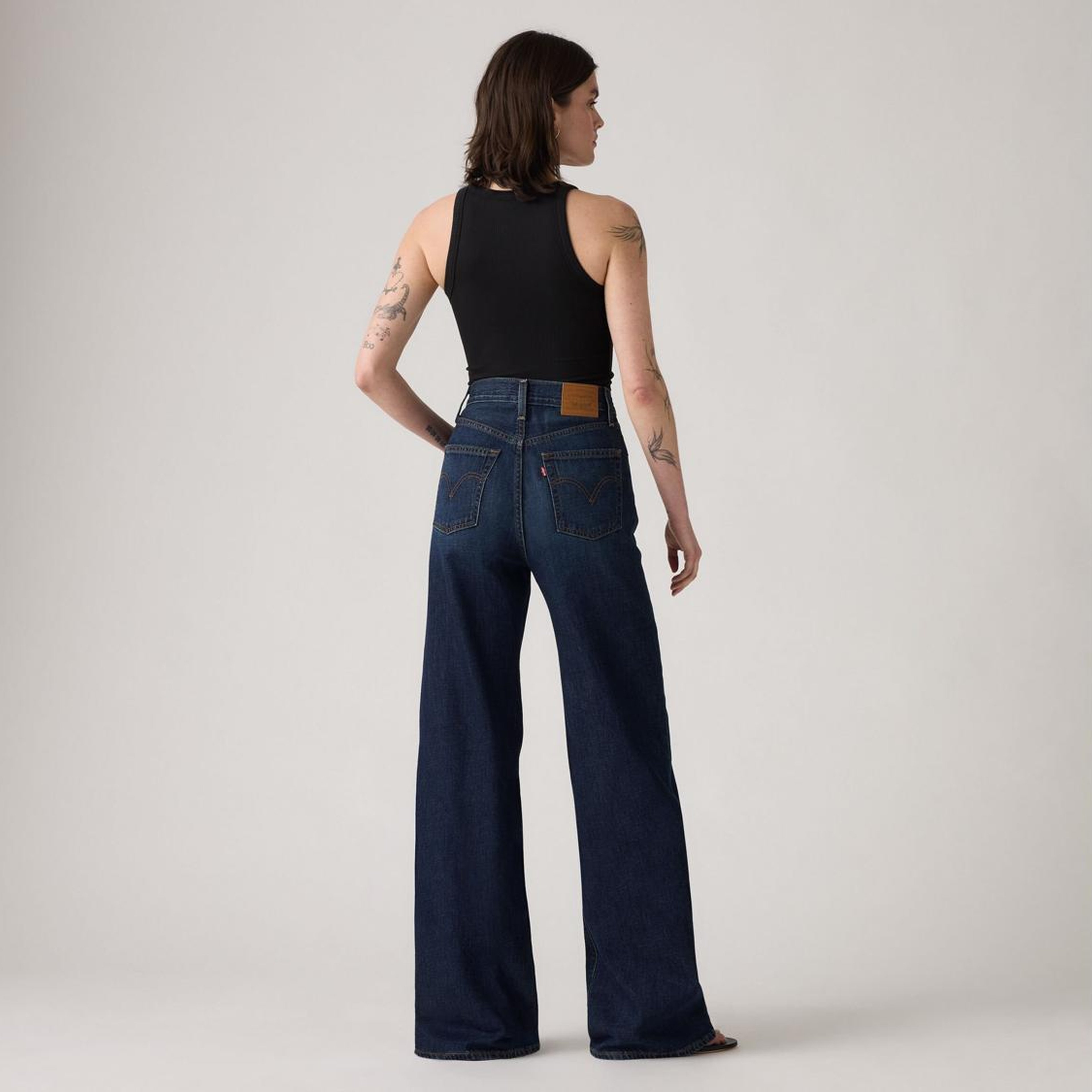 Ribcage Wide Leg Kadın Jean Pantolon - Do You Mind