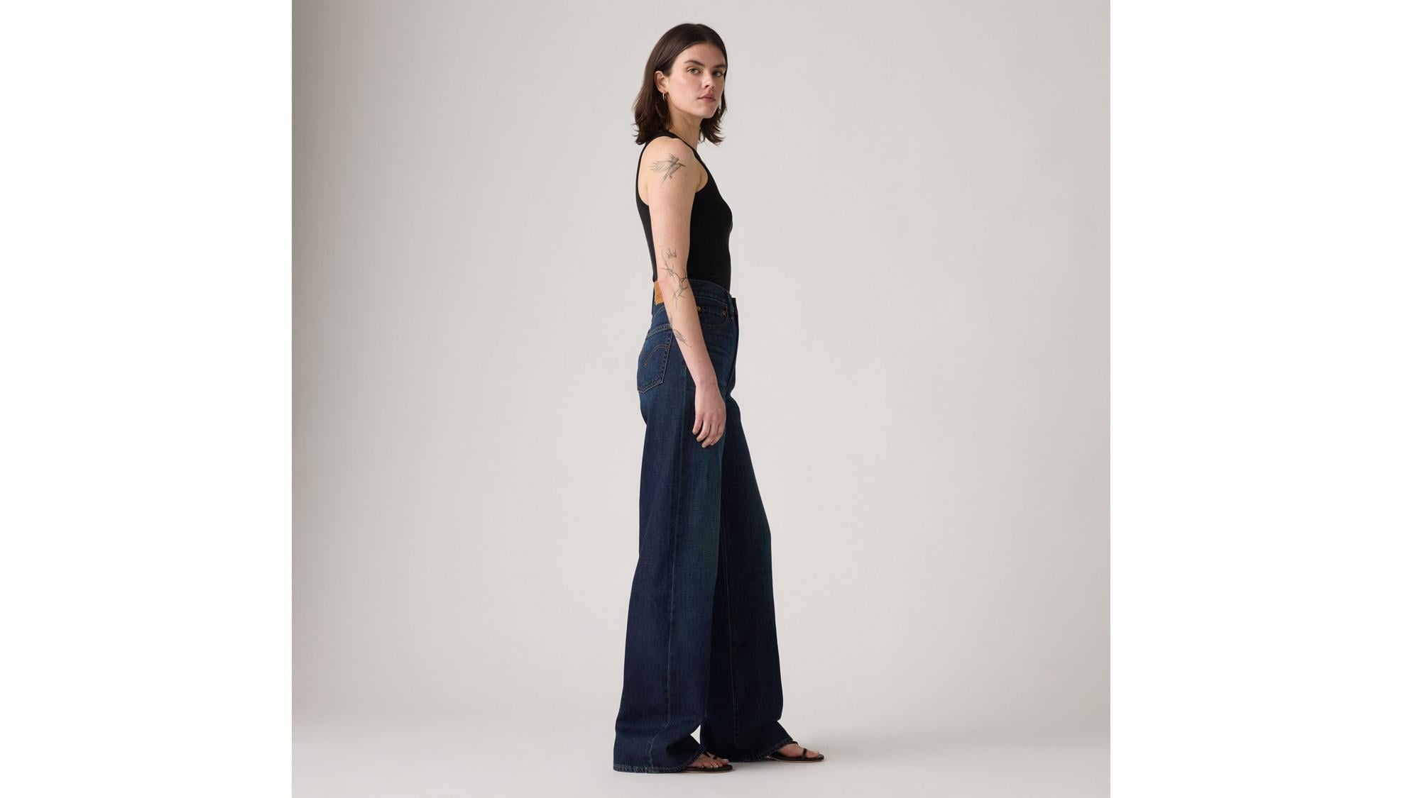 Ribcage Wide Leg Kadın Jean Pantolon - Do You Mind