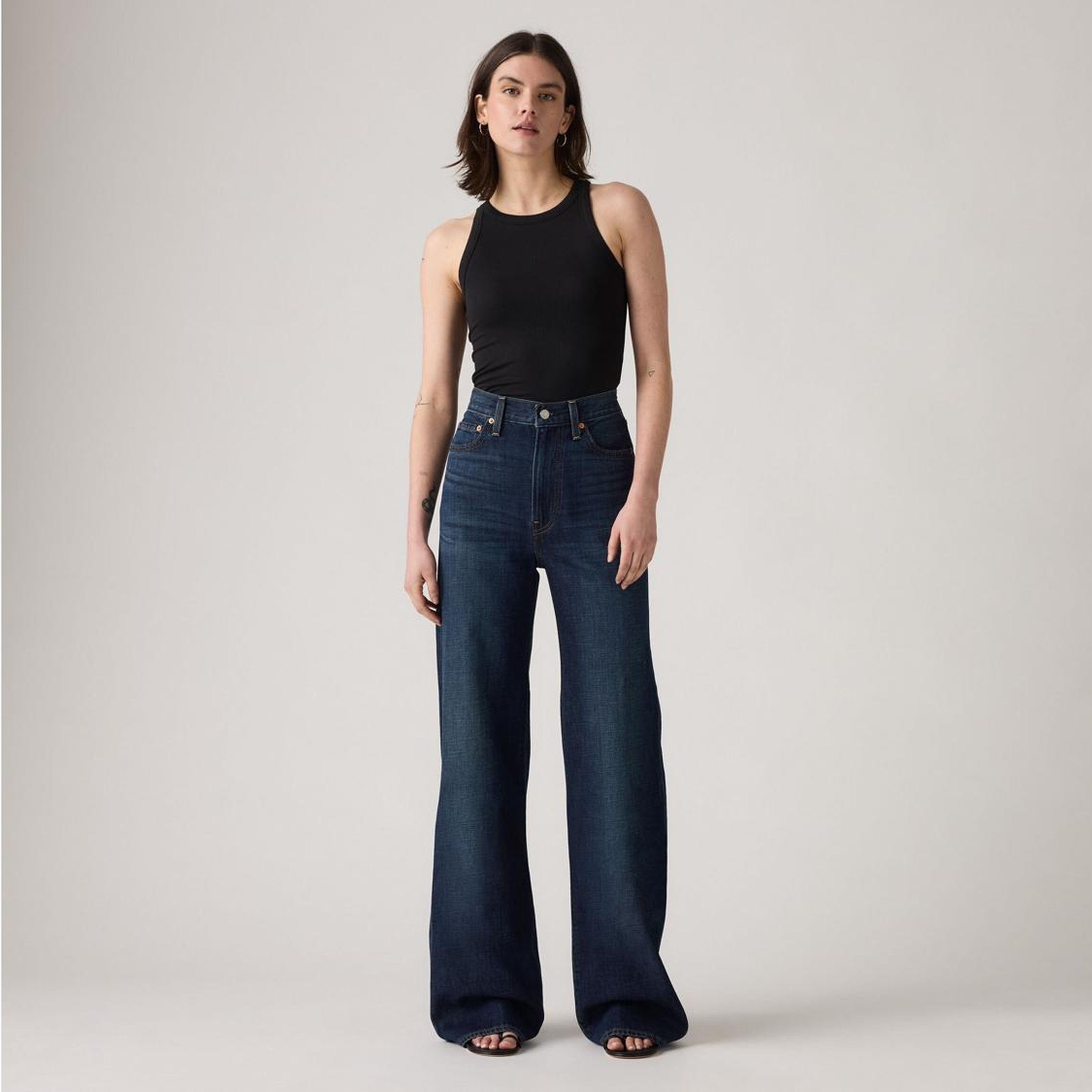 Ribcage Wide Leg Kadın Jean Pantolon - Do You Mind