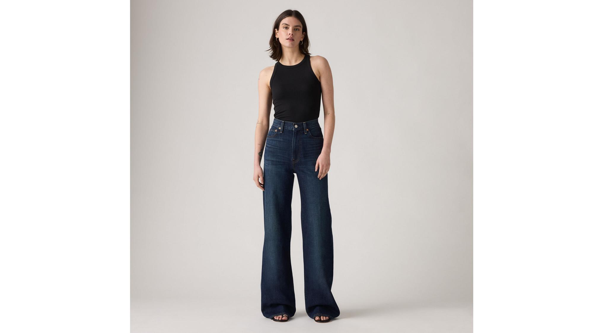Ribcage Wide Leg Kadın Jean Pantolon - Do You Mind