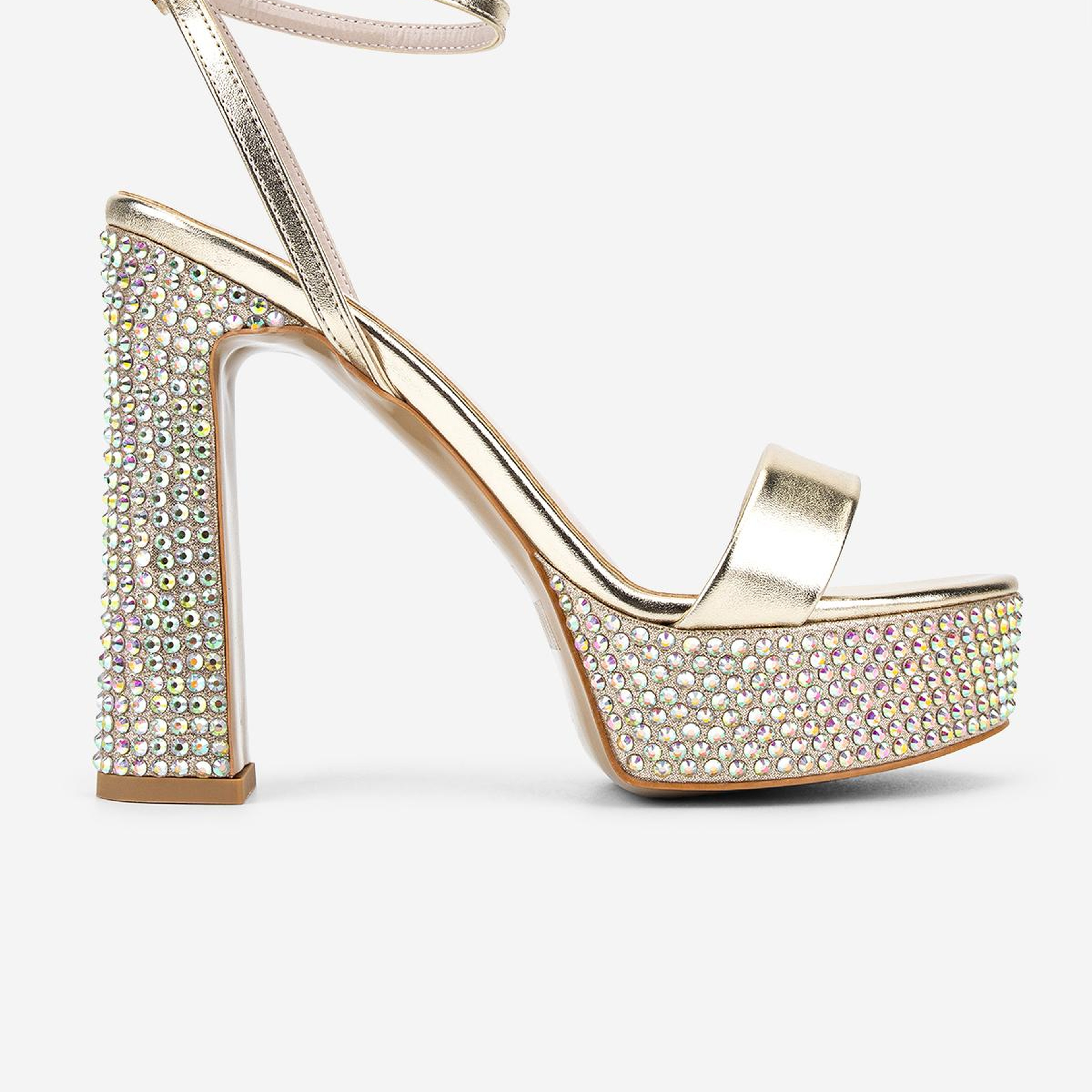 Valmenti Kadın Suni Deri Gold Night Shoes Ayakkabı