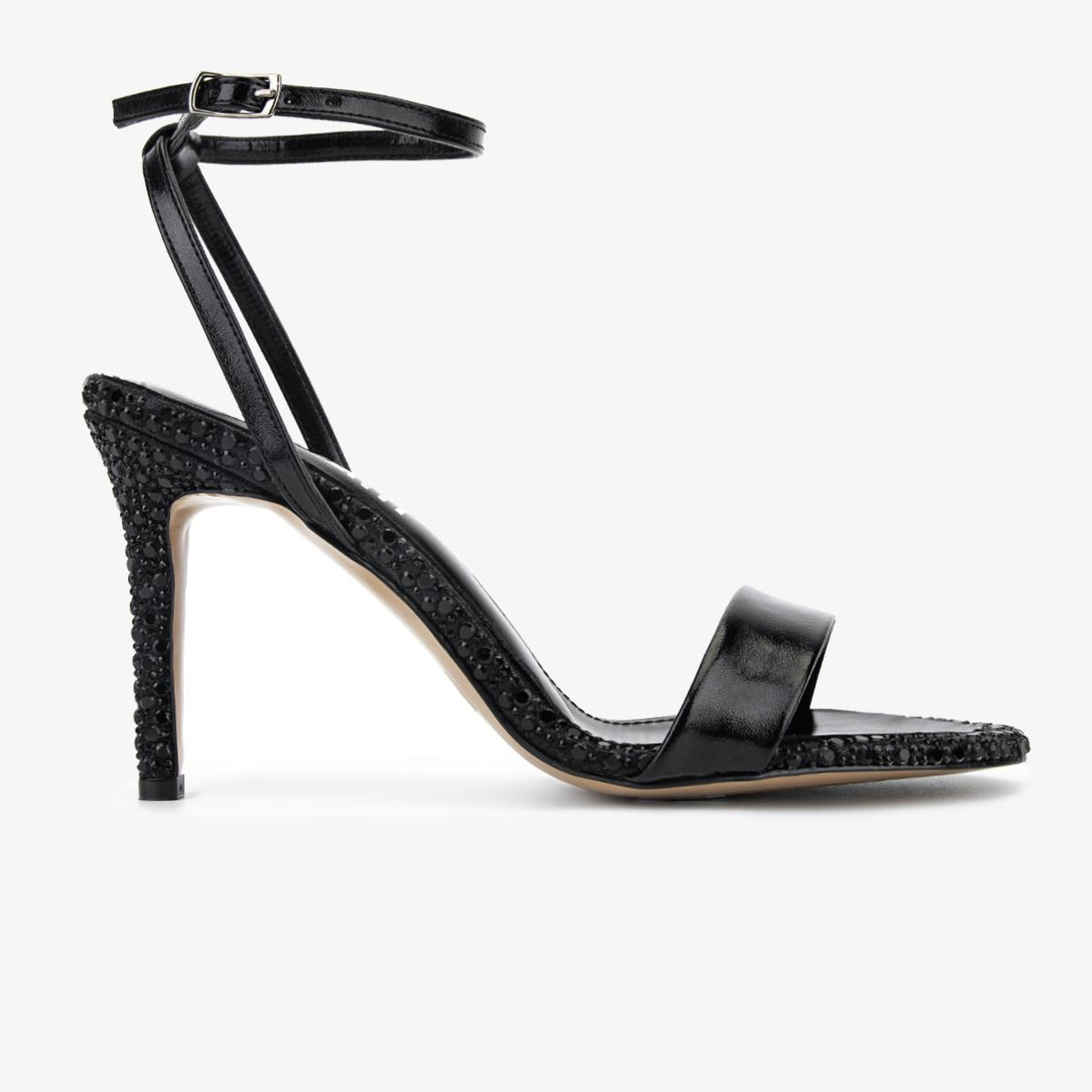 Valmenti Kadın Suni Deri Siyah Night Shoes Ayakkabı