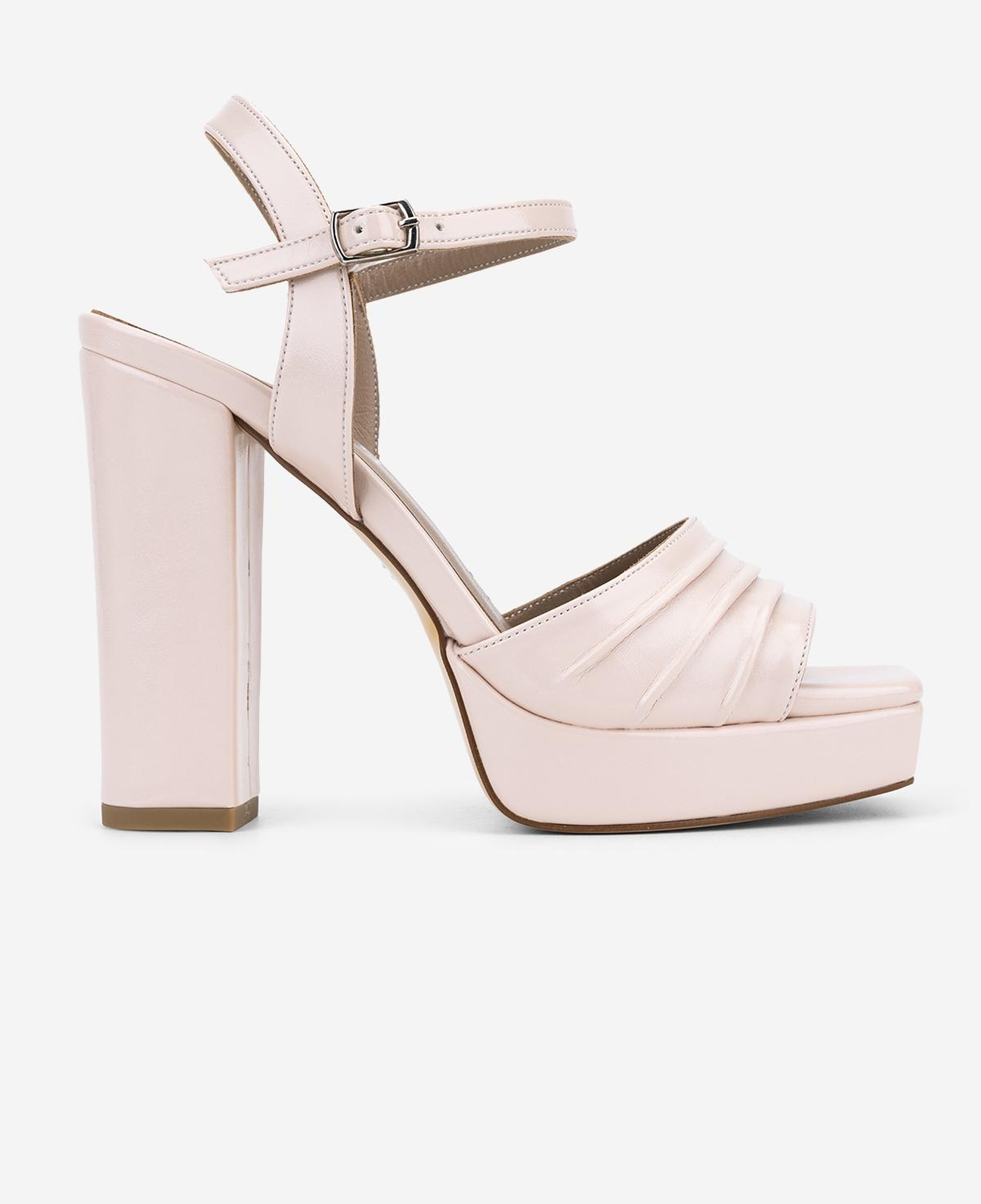 Valmenti Kadın Suni Deri Bej Night Shoes Ayakkabı