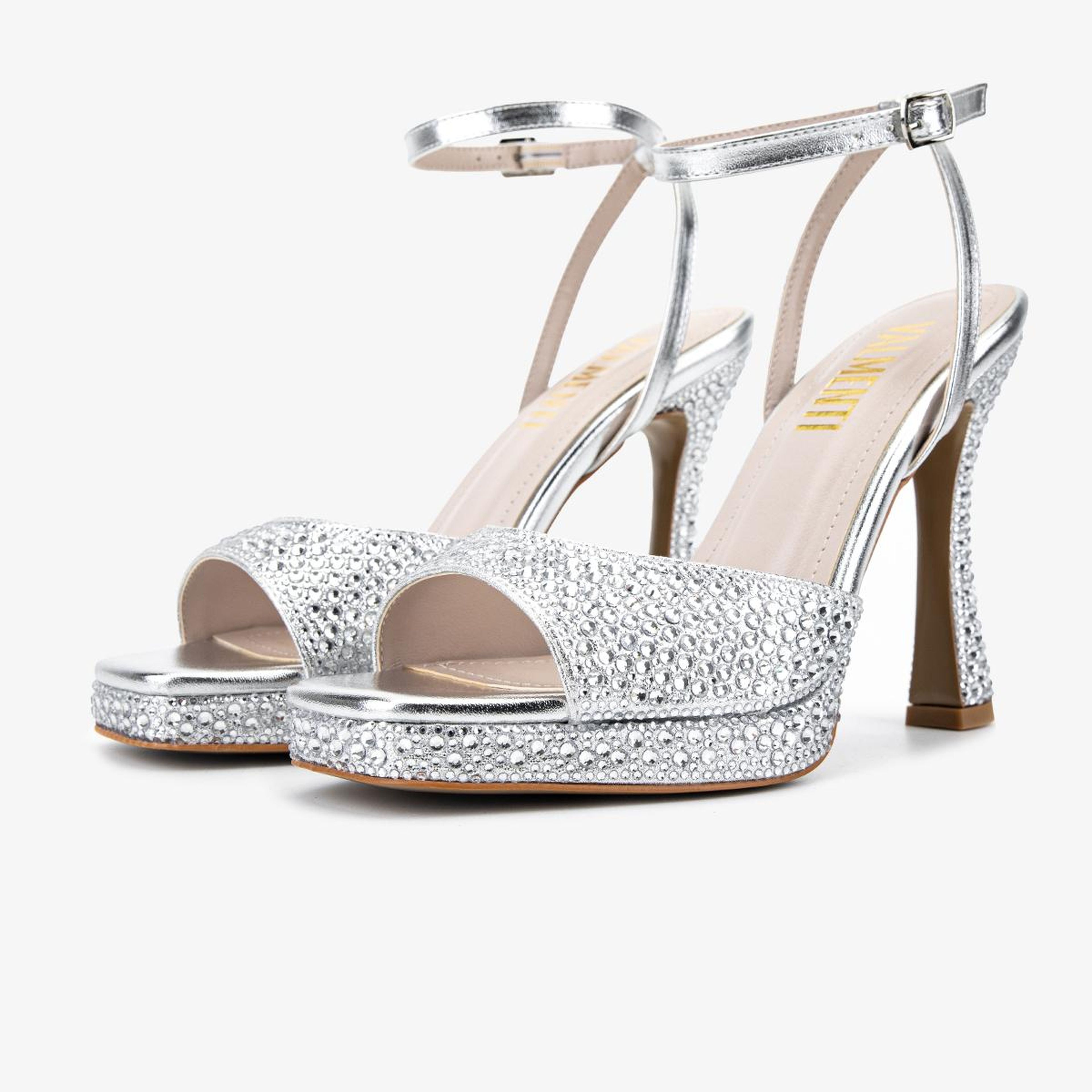 Valmenti Kadın Suni Deri Gümüş Night Shoes Ayakkabı