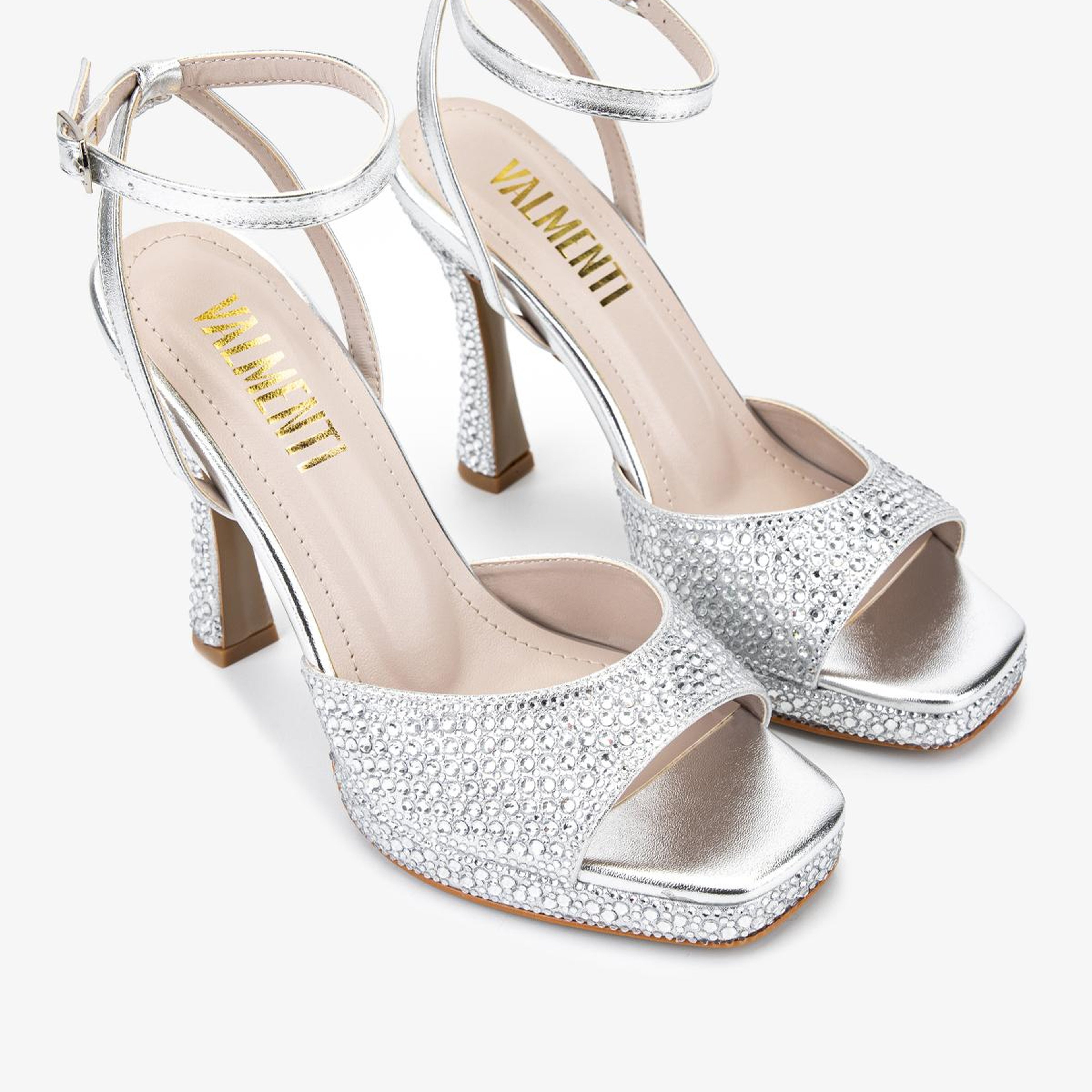 Valmenti Kadın Suni Deri Gümüş Night Shoes Ayakkabı