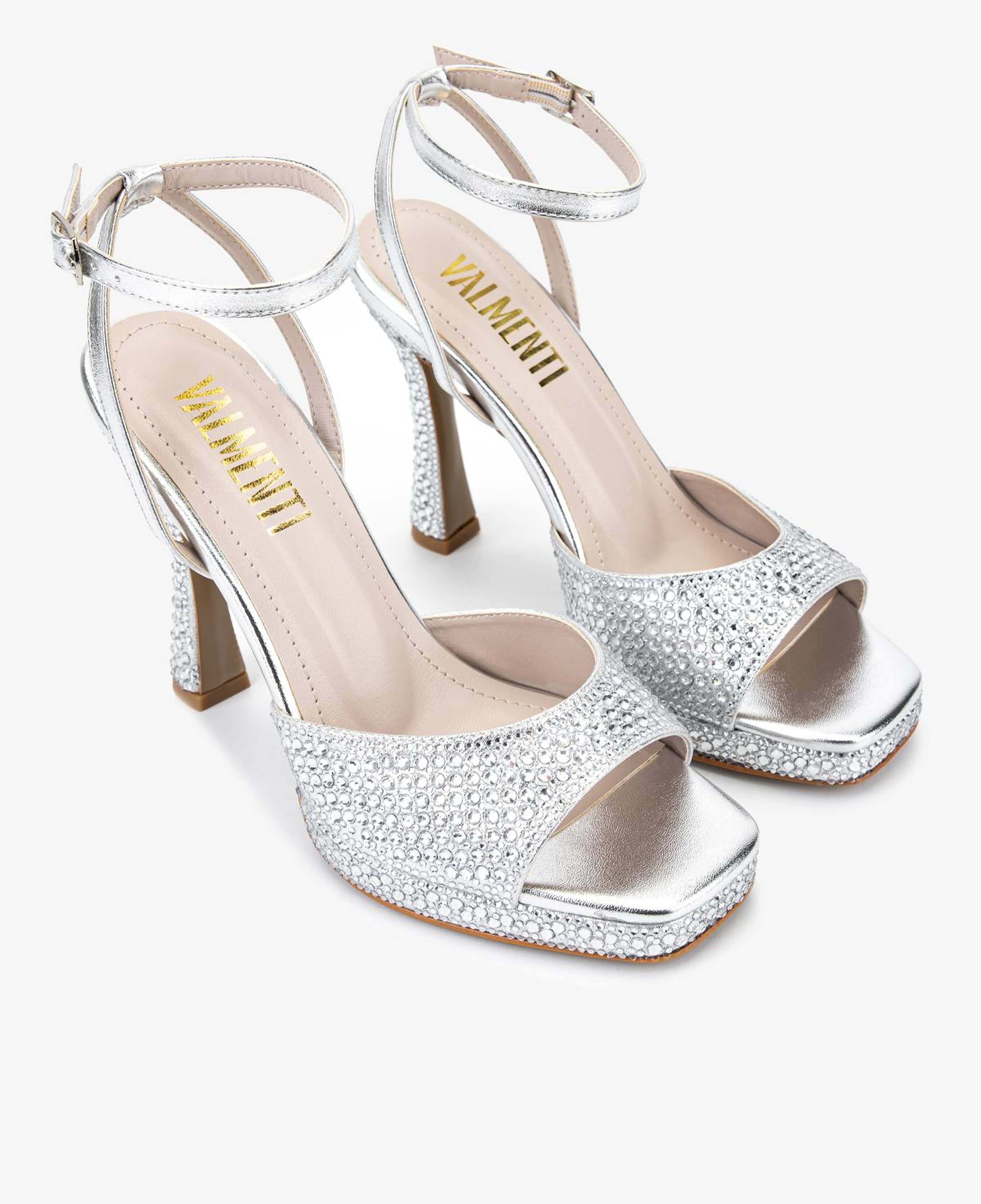 Valmenti Kadın Suni Deri Gümüş Night Shoes Ayakkabı