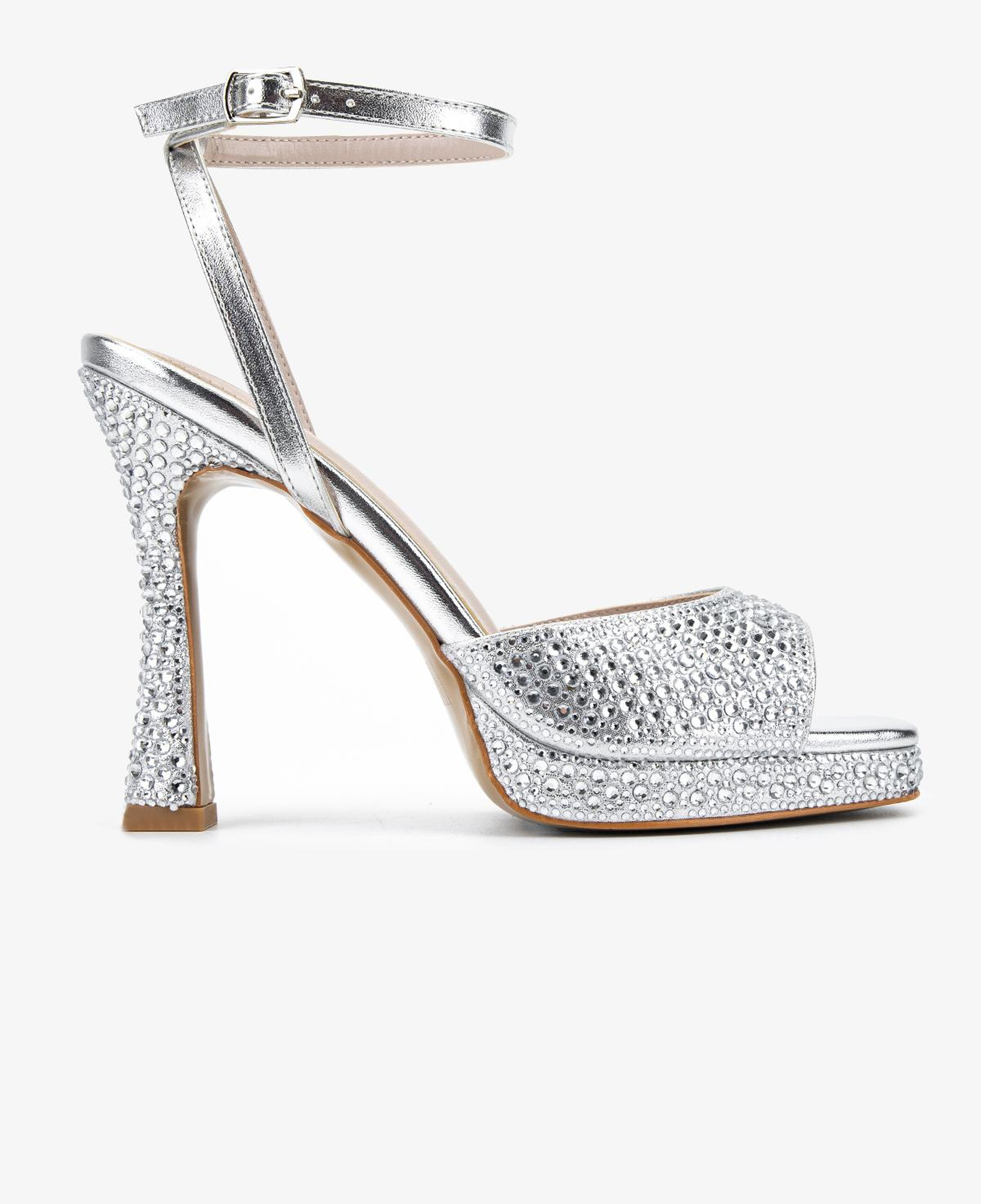 Valmenti Kadın Suni Deri Gümüş Night Shoes Ayakkabı
