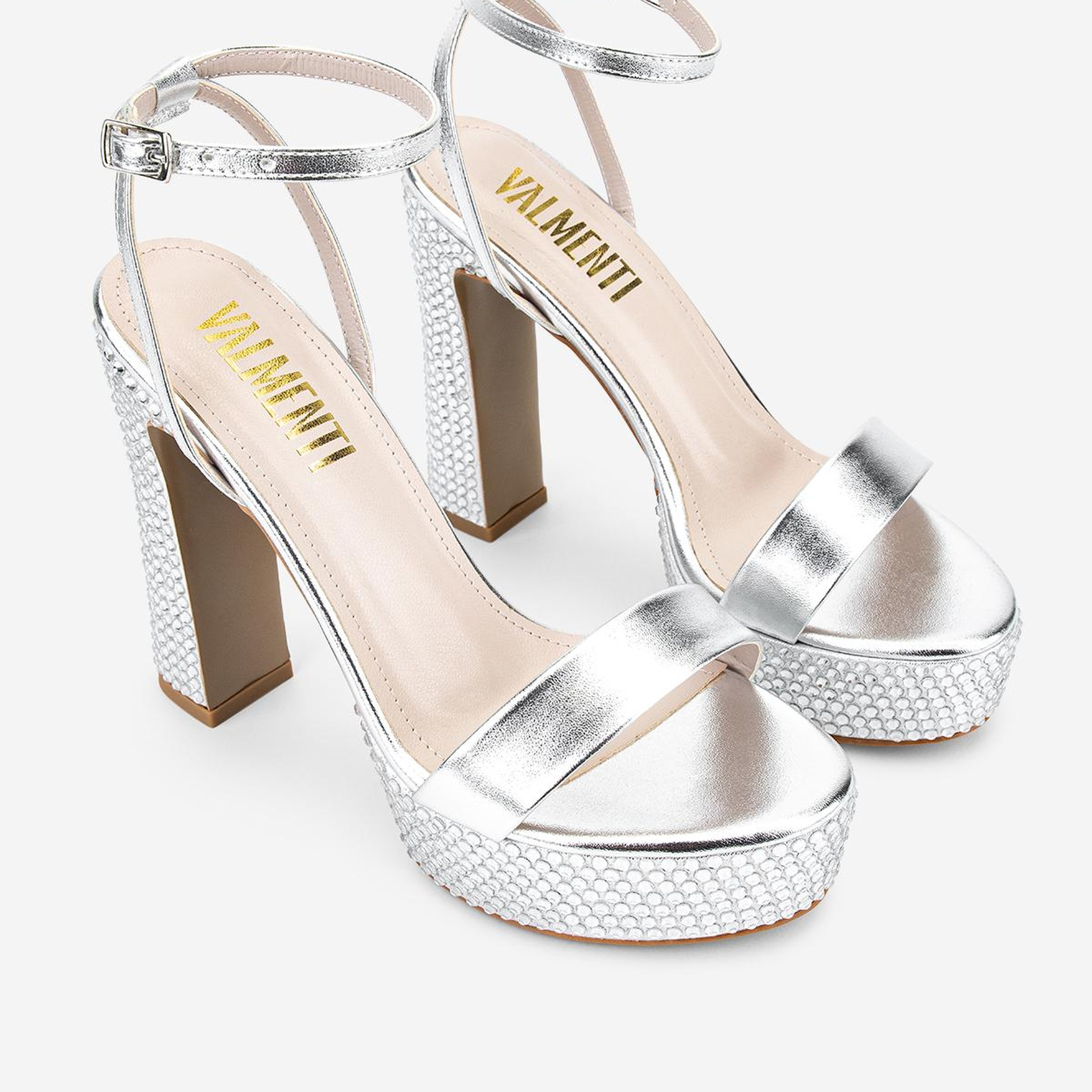 Valmenti Kadın Suni Deri Gri Night Shoes Ayakkabı