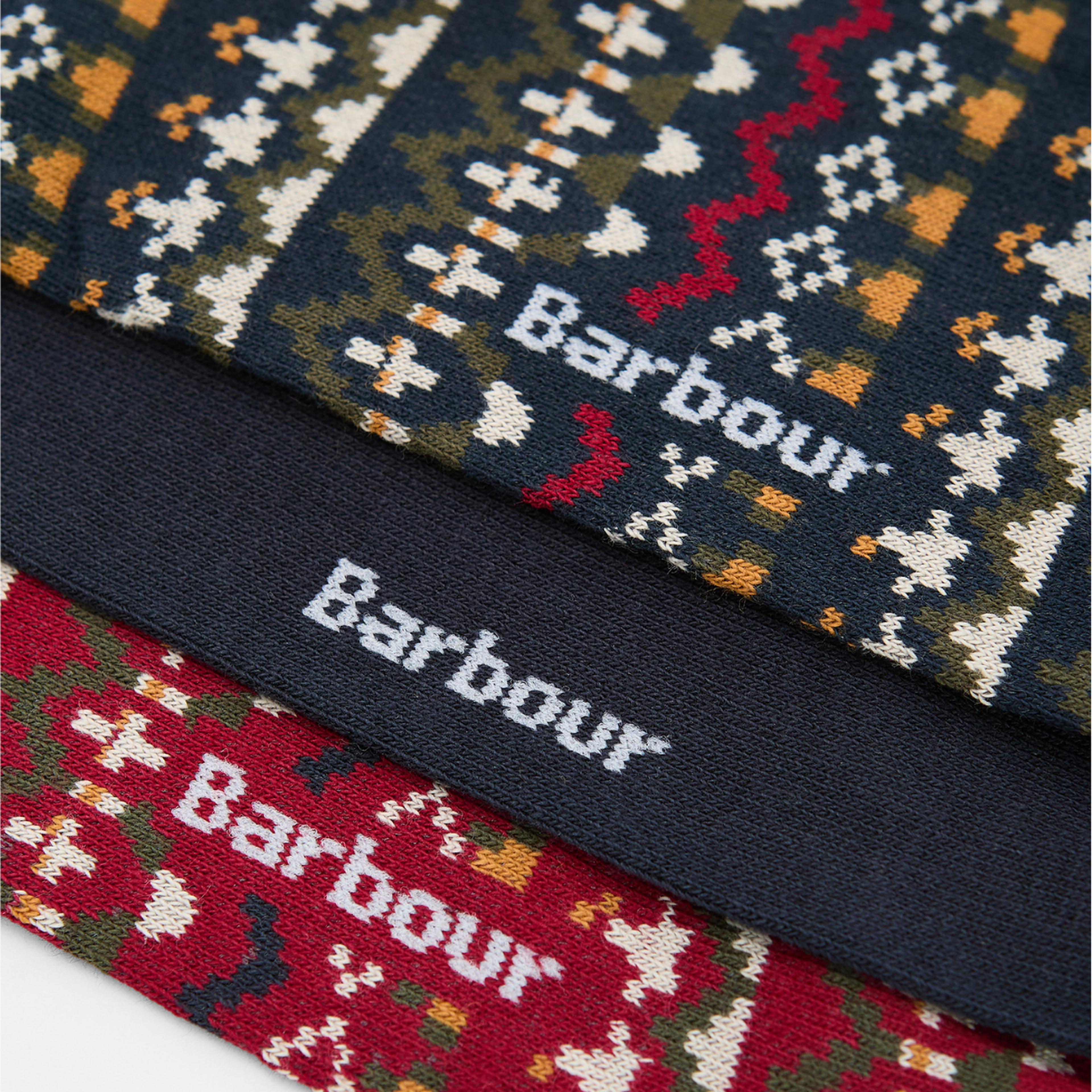 Barbour Marlow Fair Isle Çorap Hediye Kutusu