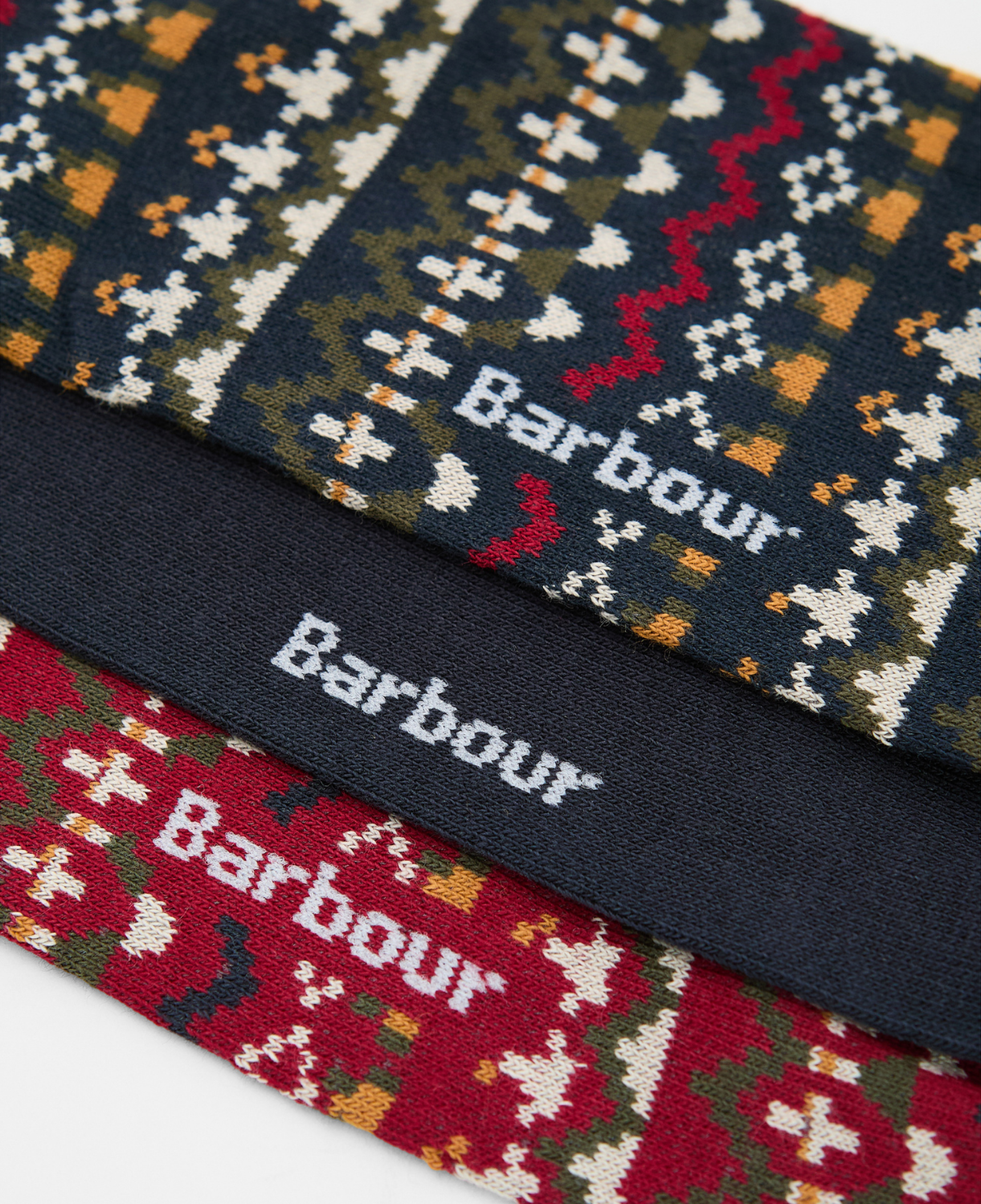 Barbour Marlow Fair Isle Çorap Hediye Kutusu