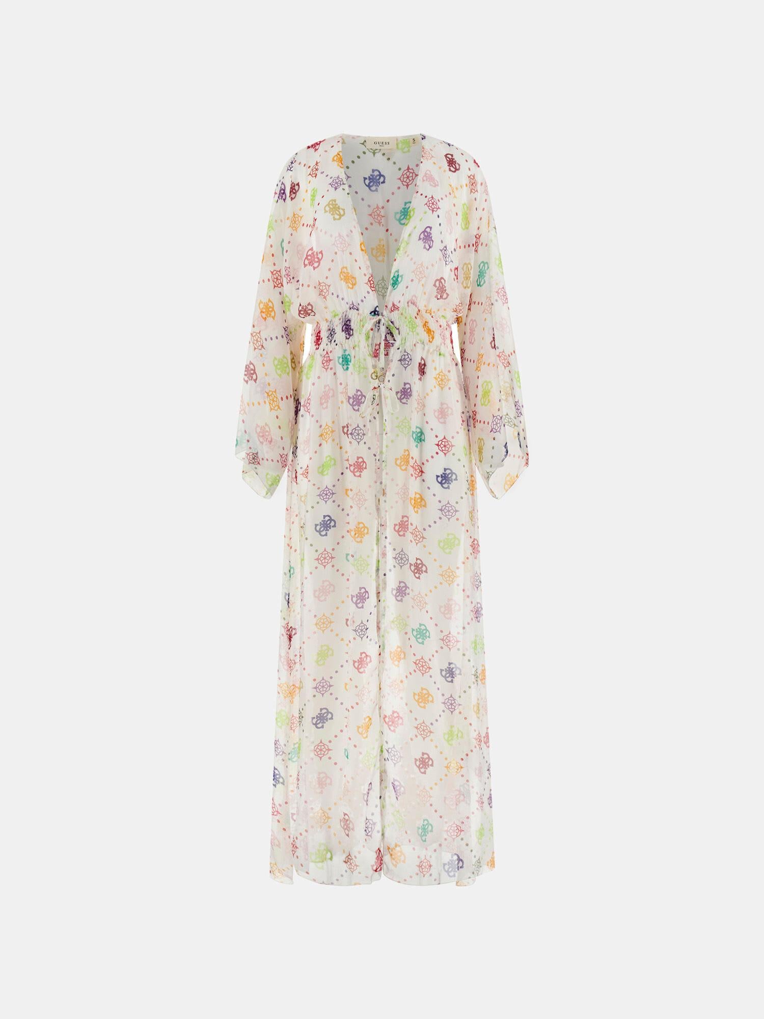Ines Kadın Ipek Karışımlı Kimono