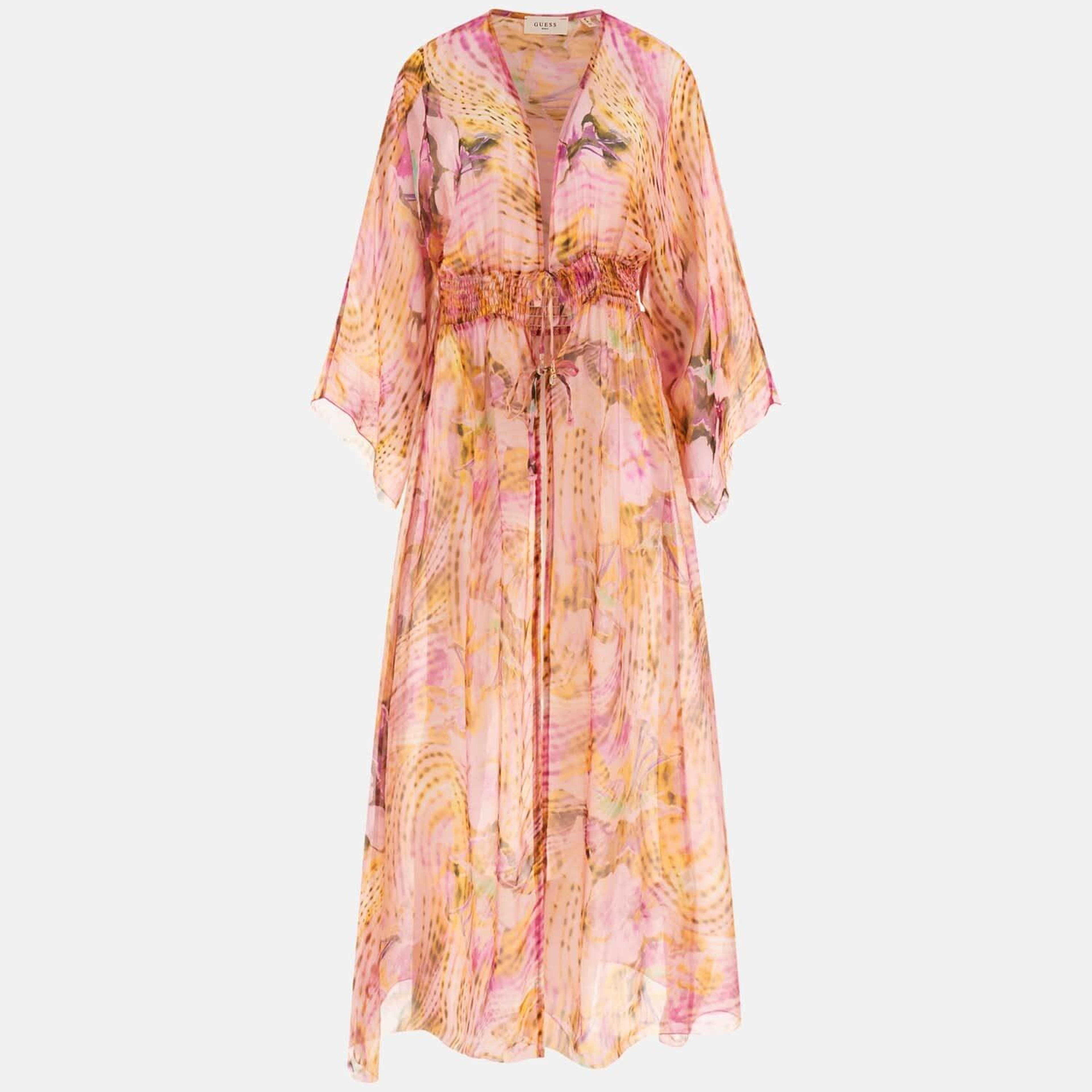 Ines Kadın Ipek Karışımlı Kimono