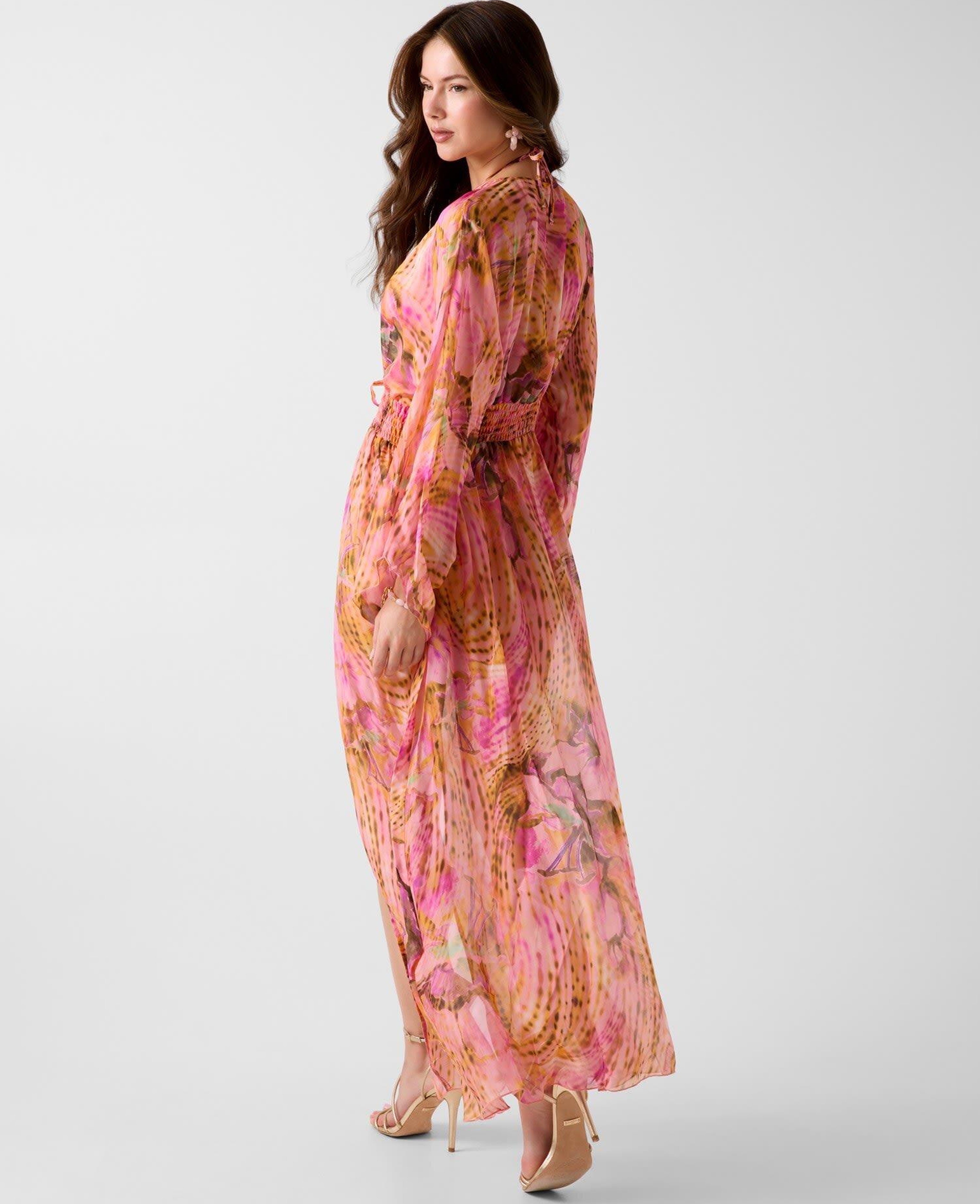 Ines Kadın Ipek Karışımlı Kimono
