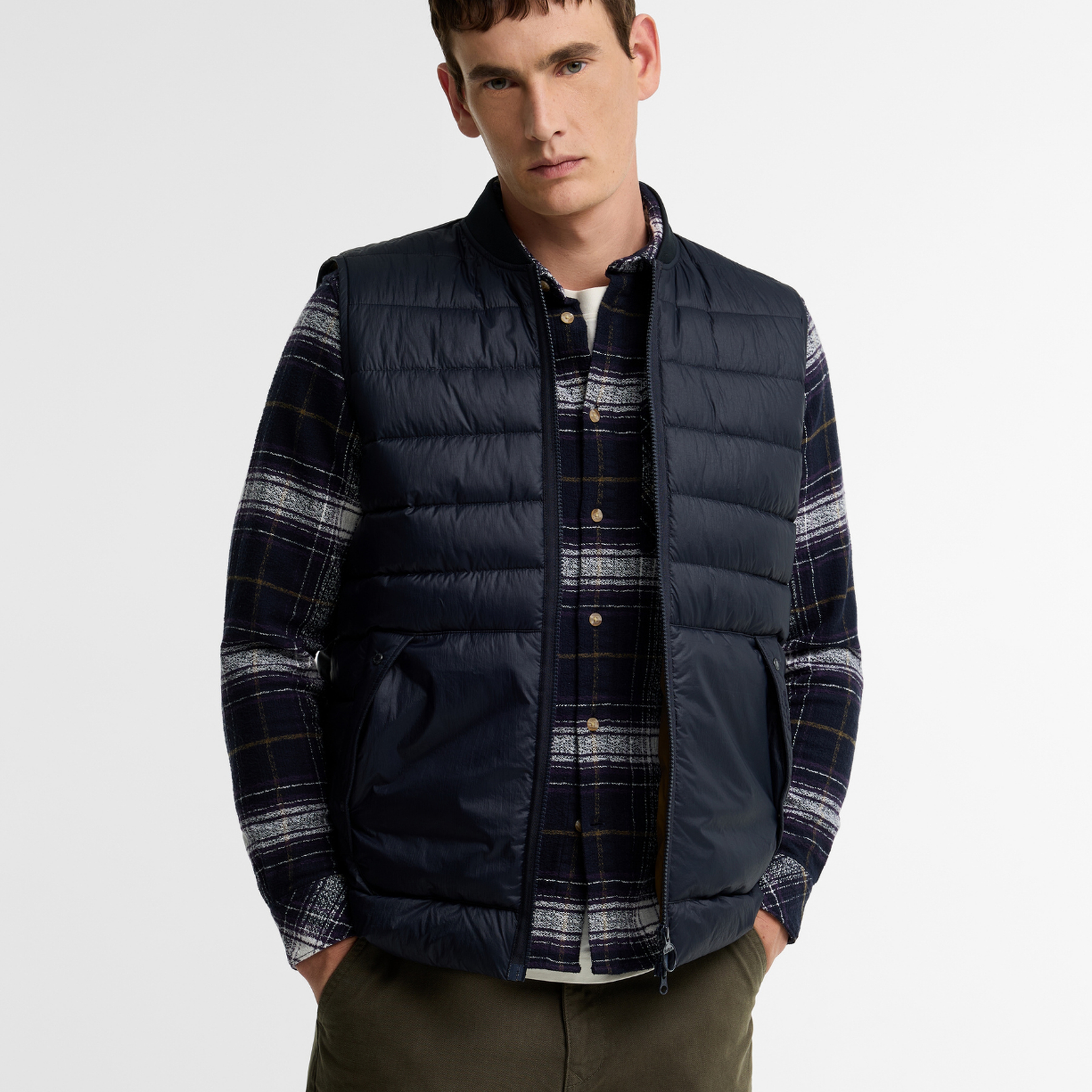 Barbour Re-Engineered Hadden Kapitone Yelek