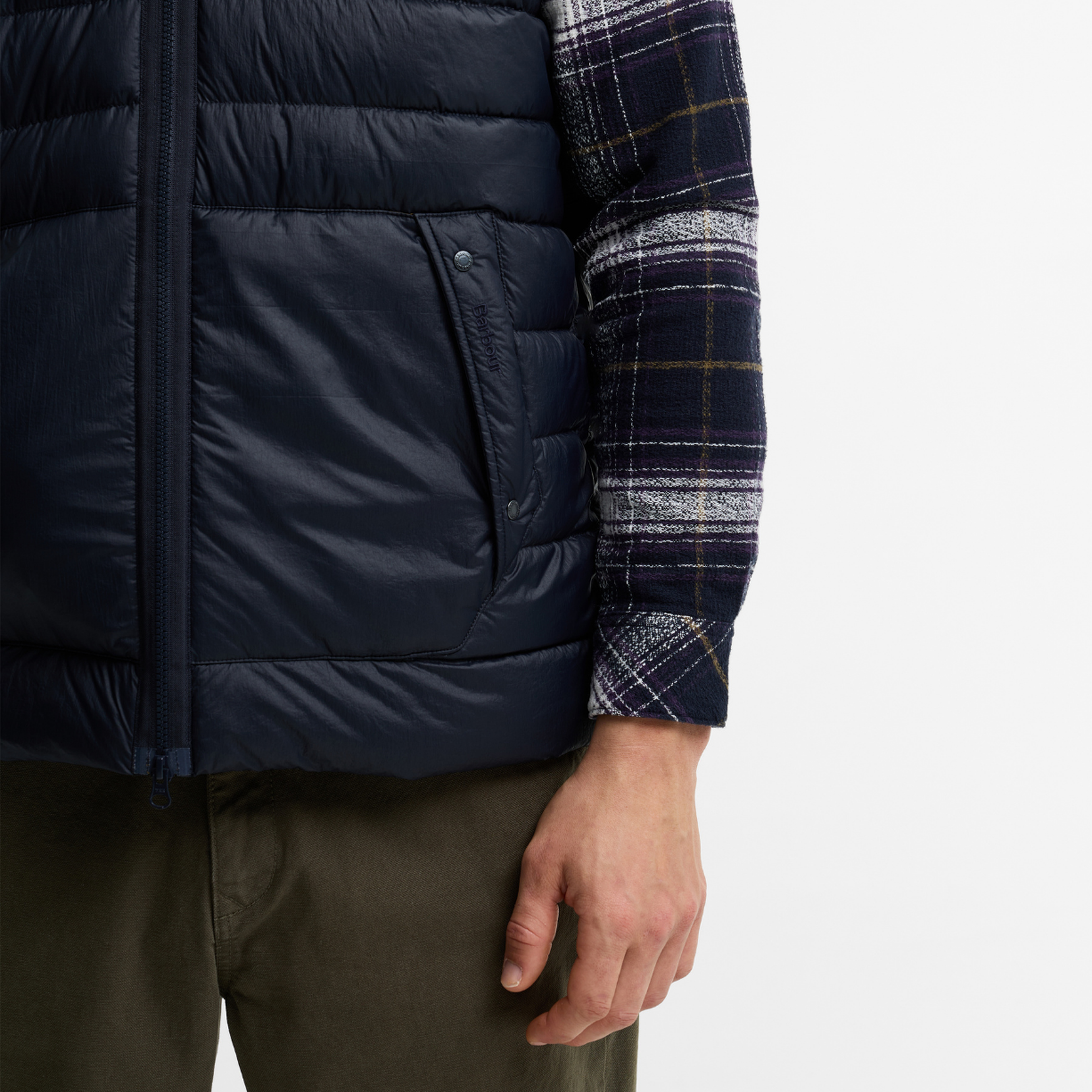 Barbour Re-Engineered Hadden Kapitone Yelek