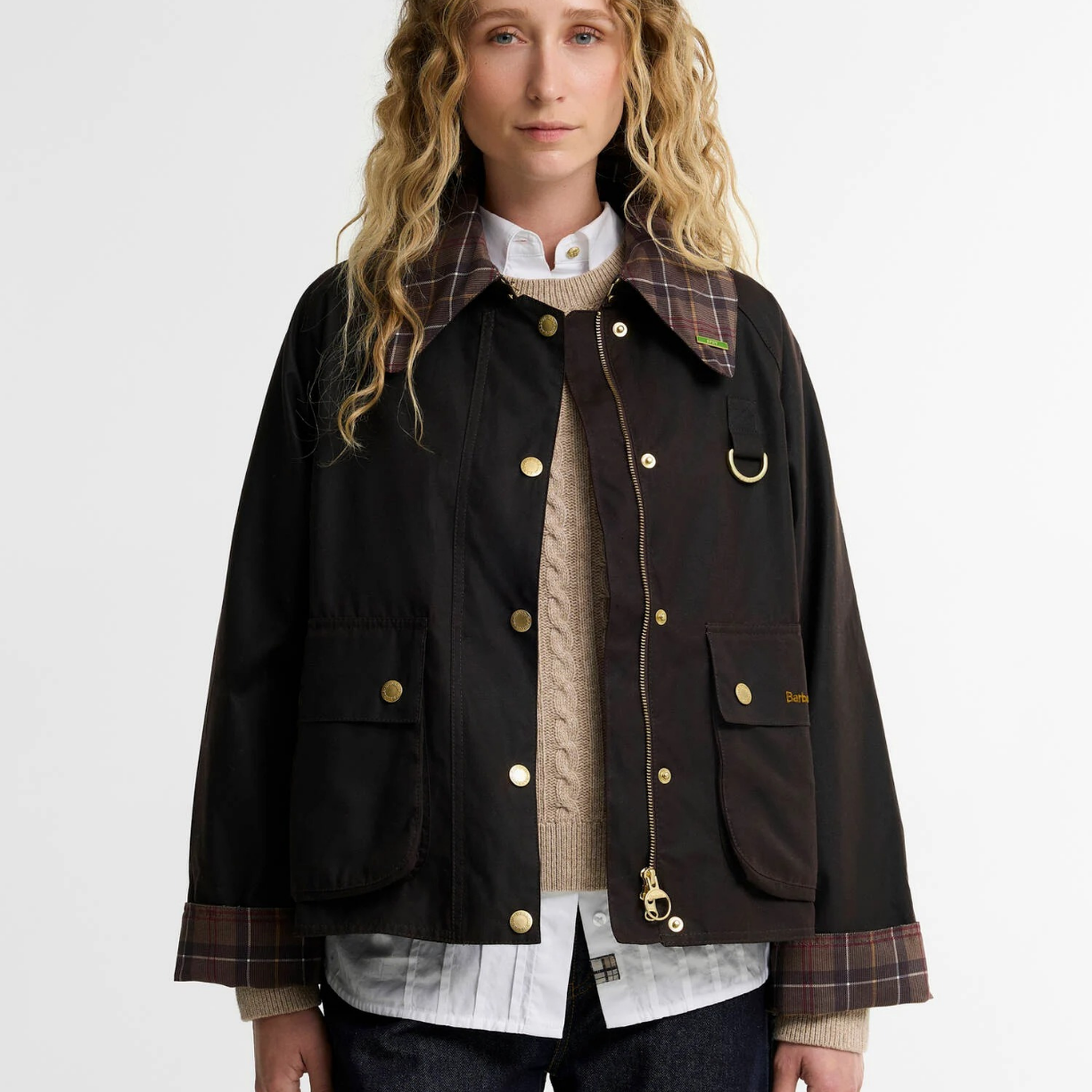 Barbour Icons Tartan Spey Yağlı Ceket