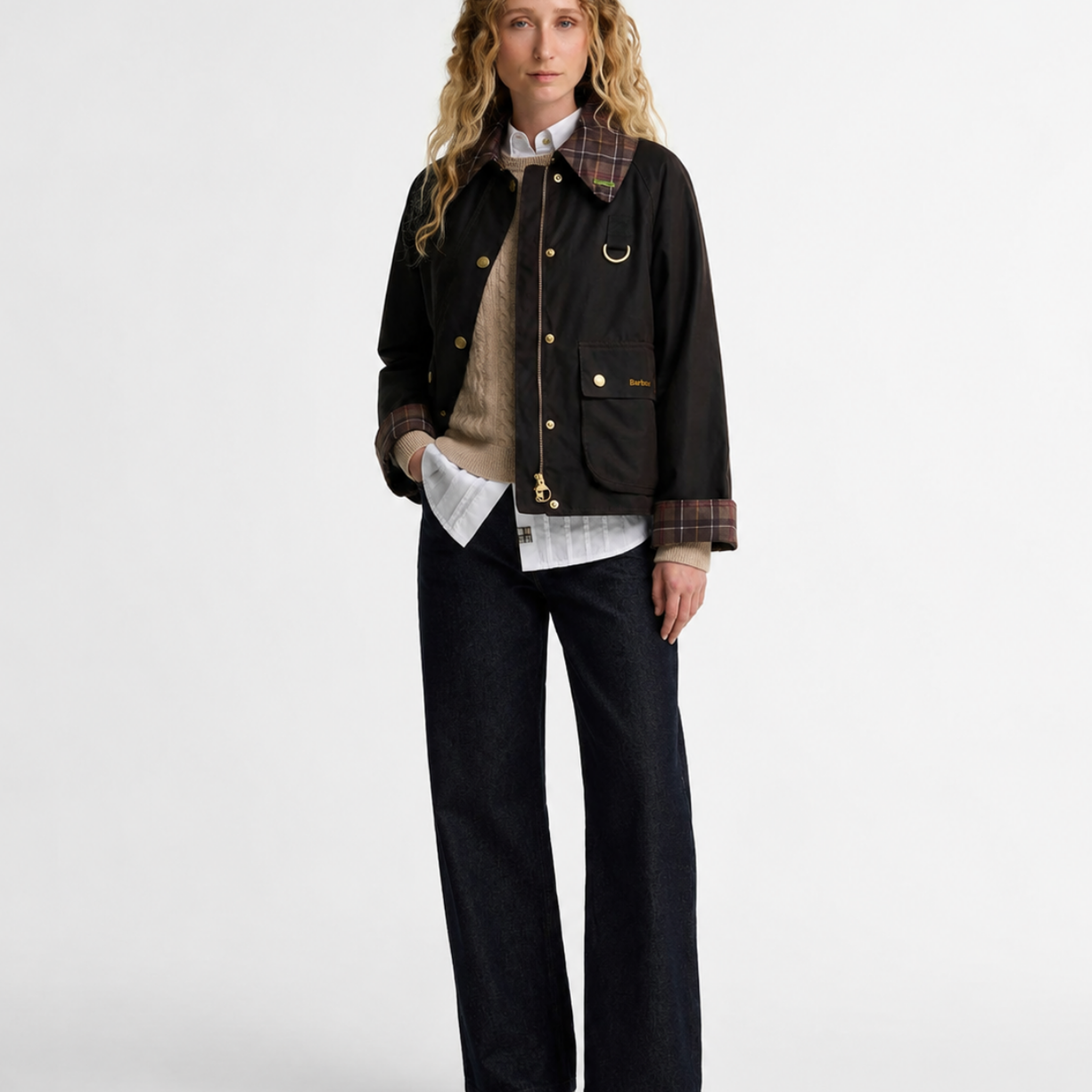 Barbour Icons Tartan Spey Yağlı Ceket