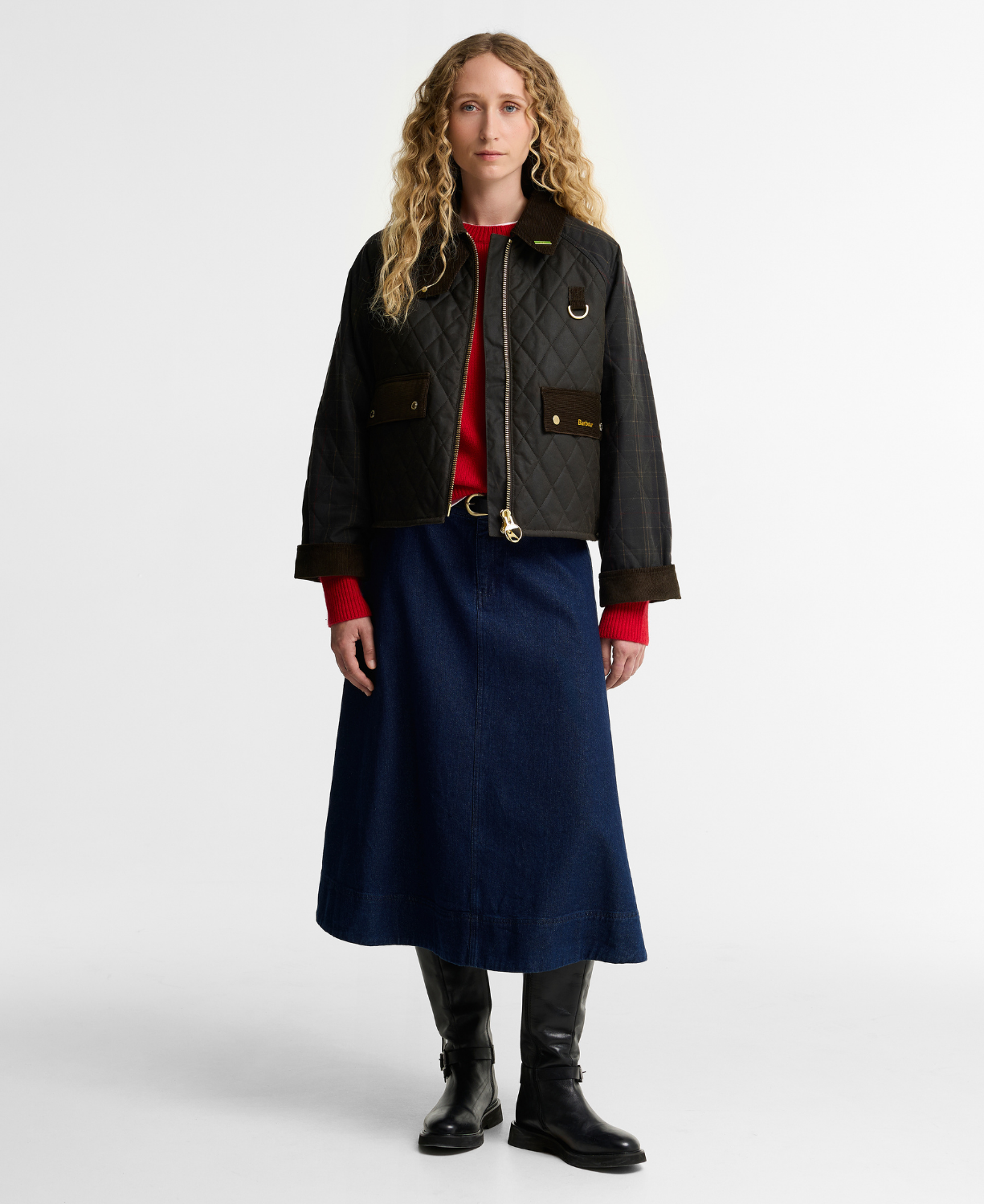 Barbour Tartan Reimagined Icons Spey Wax Jacket