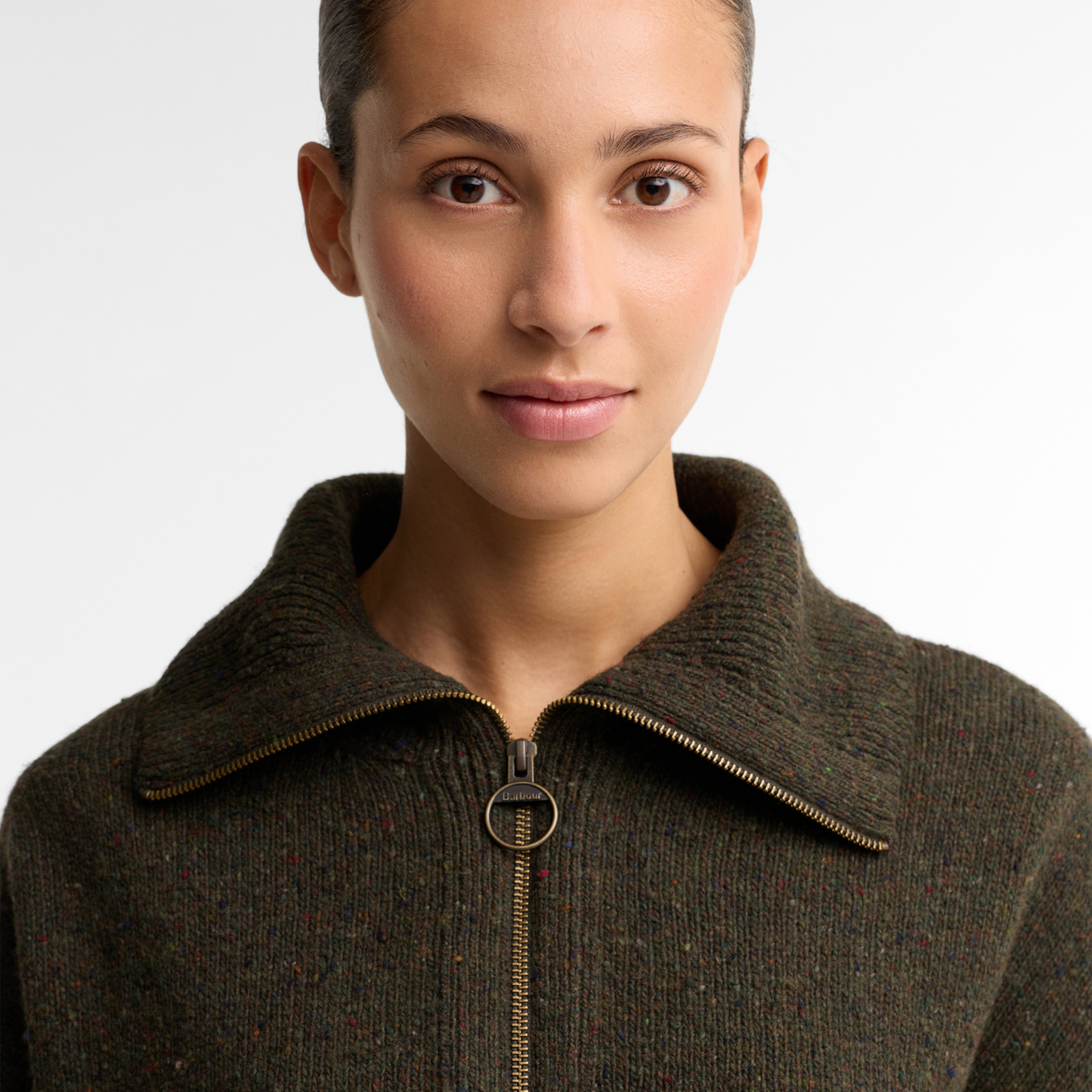 Barbour Lavensdale Half Zip Knitted Kazak