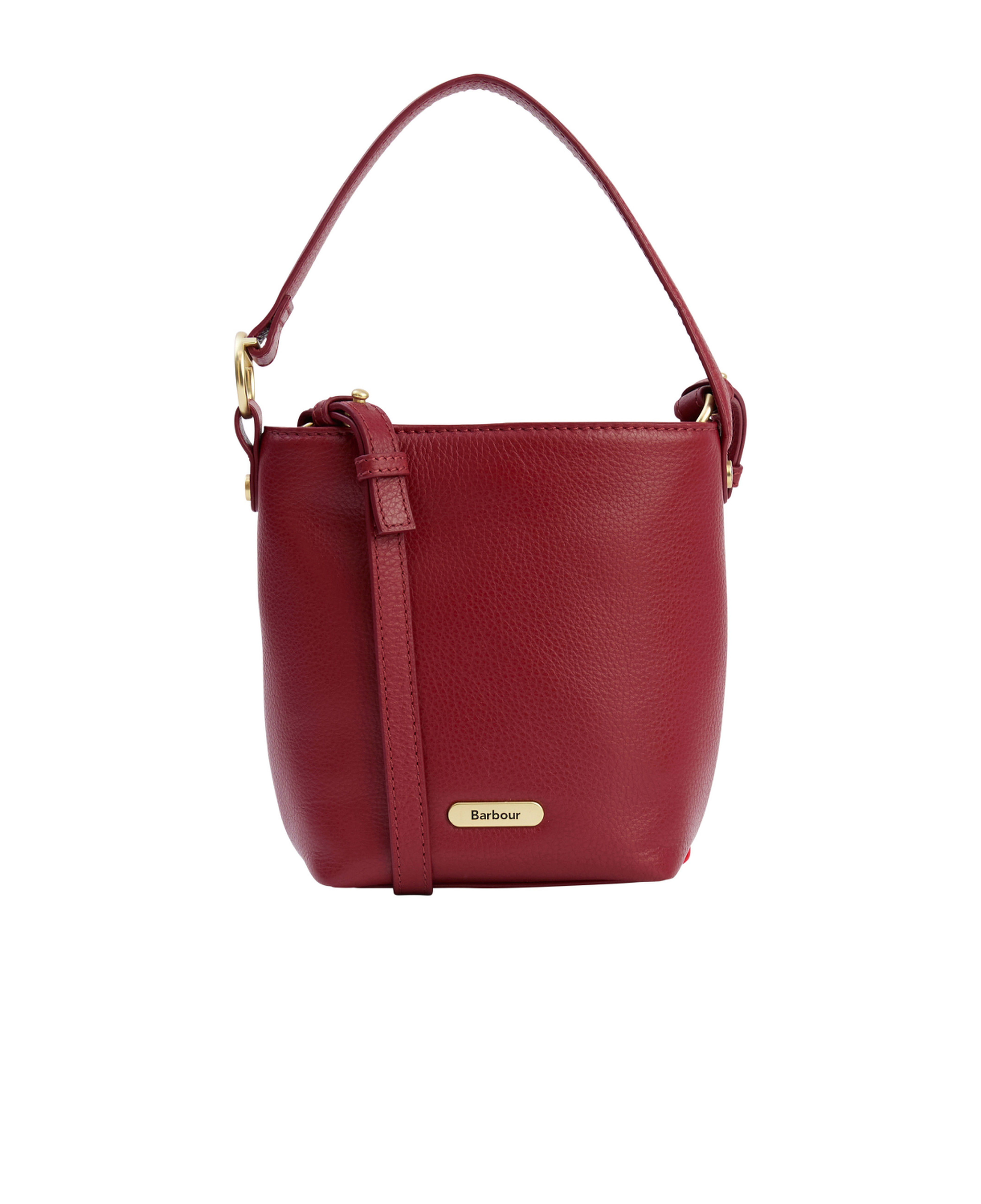 Barbour Cedar Mini Deri Bucket Çanta
