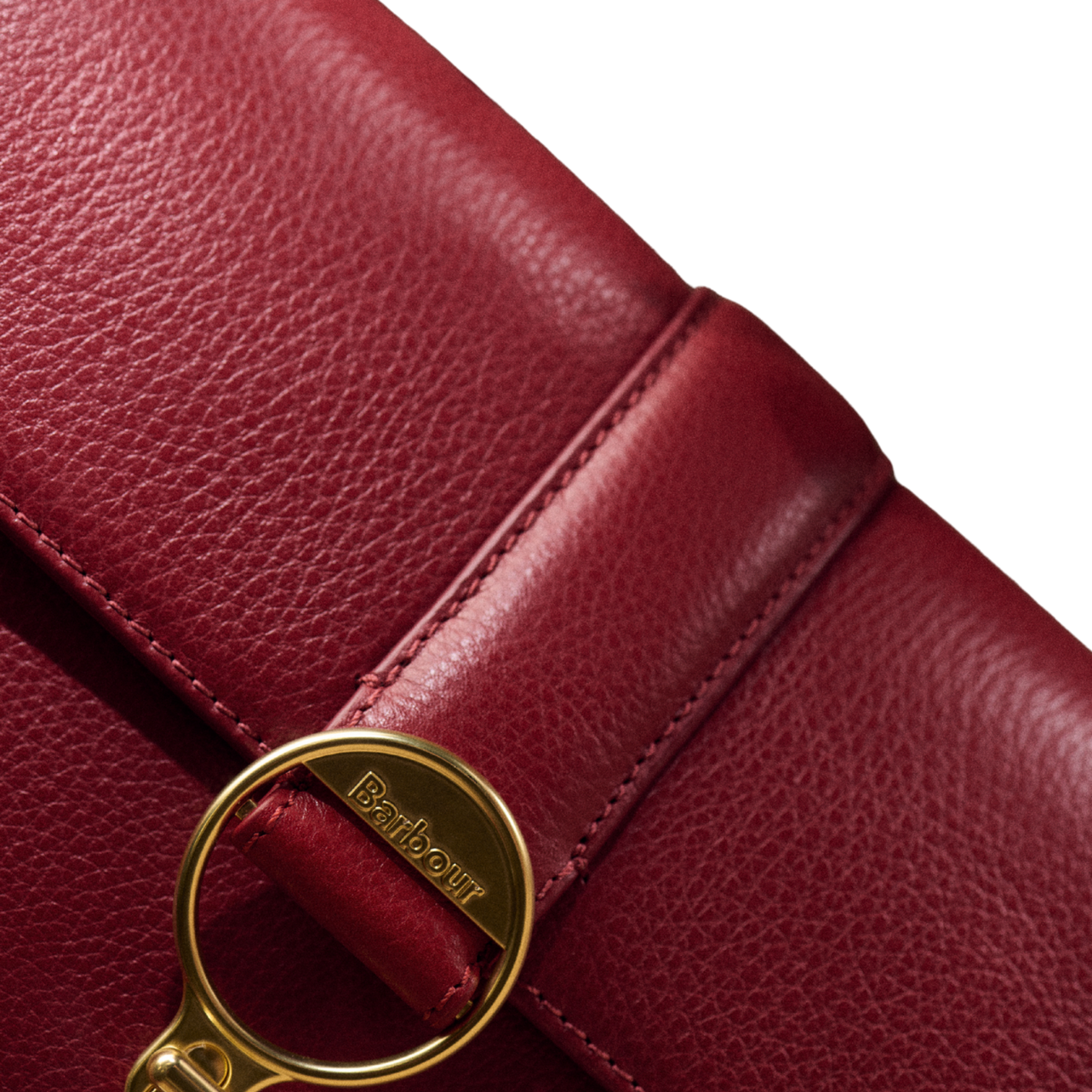 Barbour Rosa Deri Çapraz Çanta