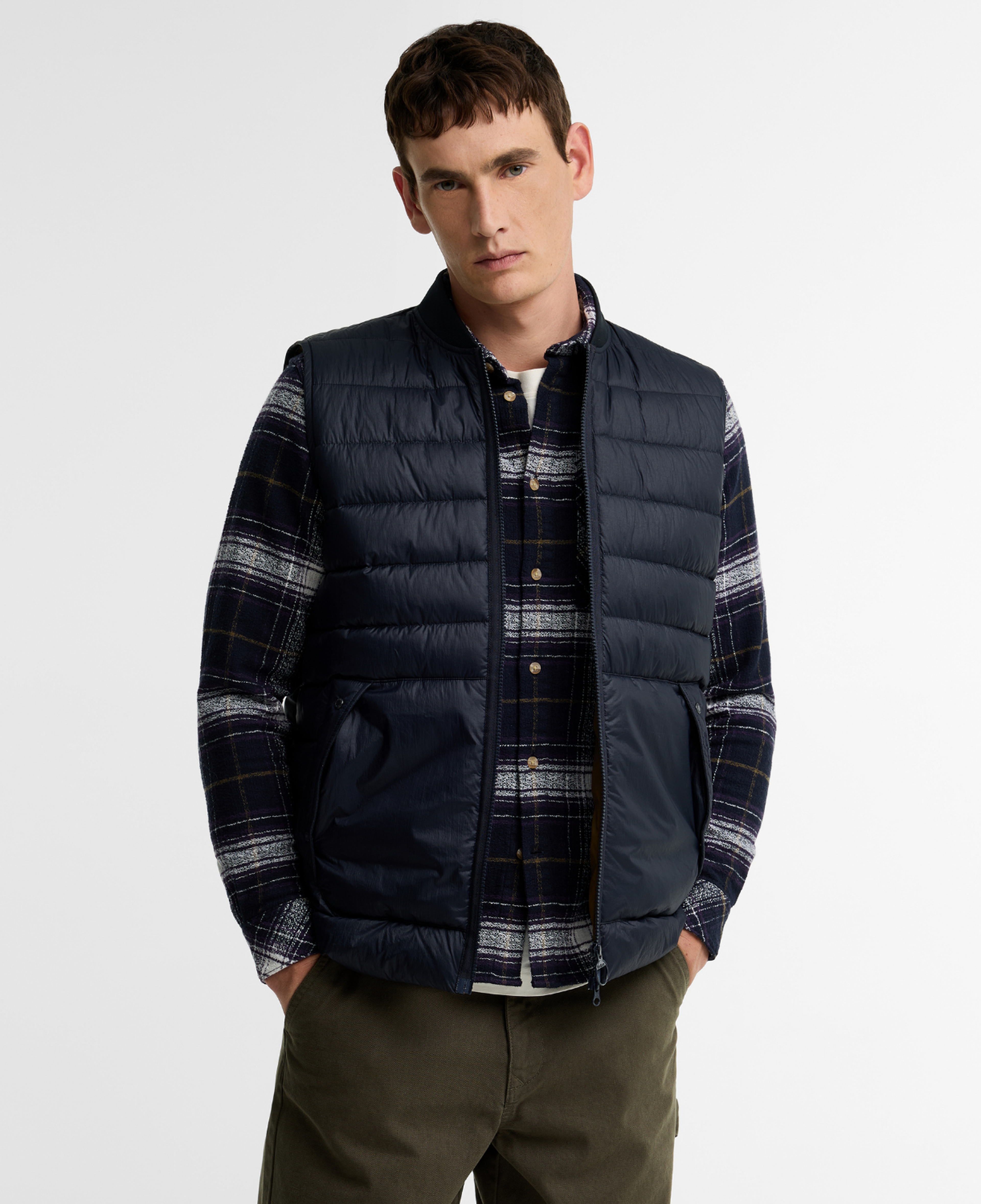 Barbour Re-Engineered Hadden Kapitone Yelek