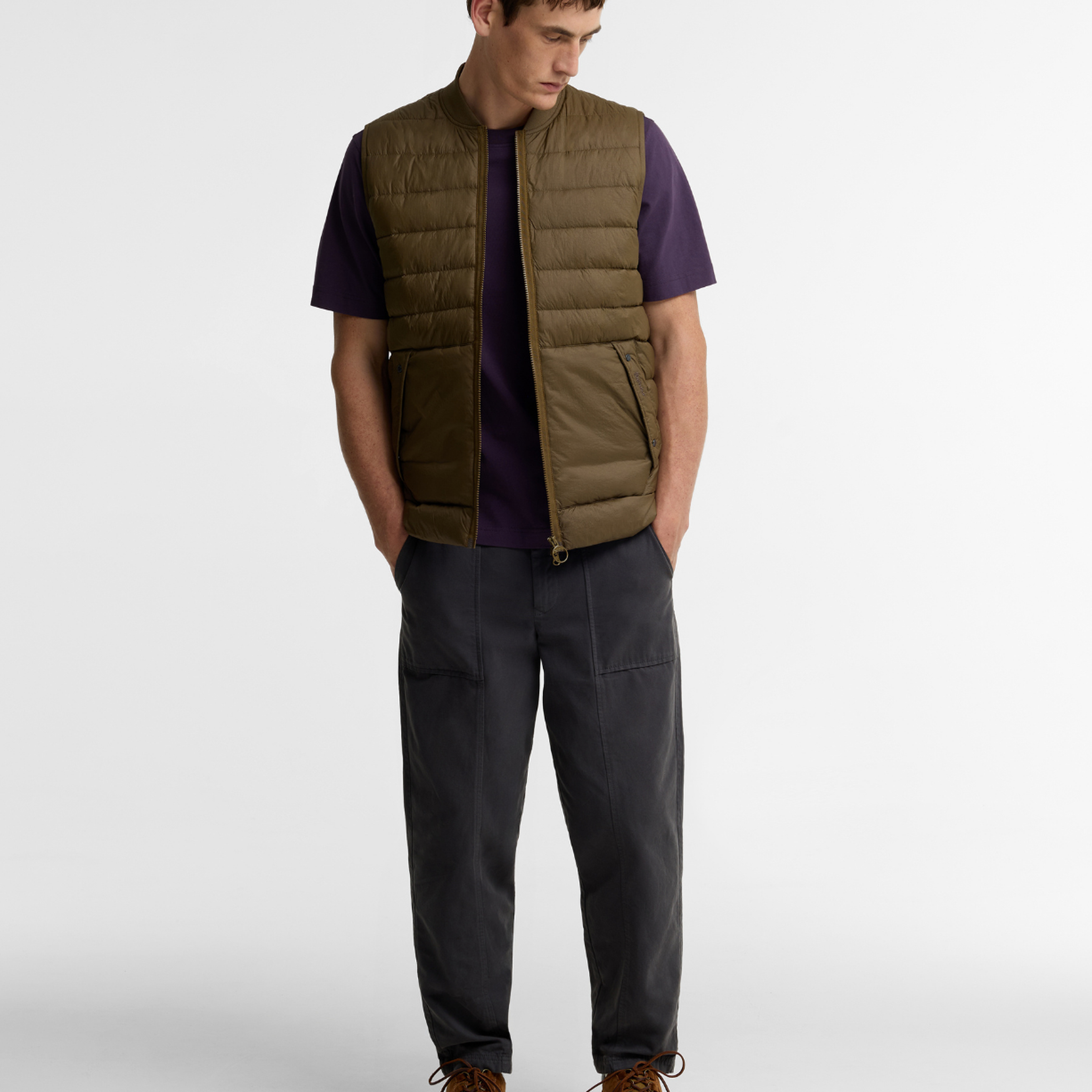 Barbour Re-Engineered Hadden Kapitone Yelek