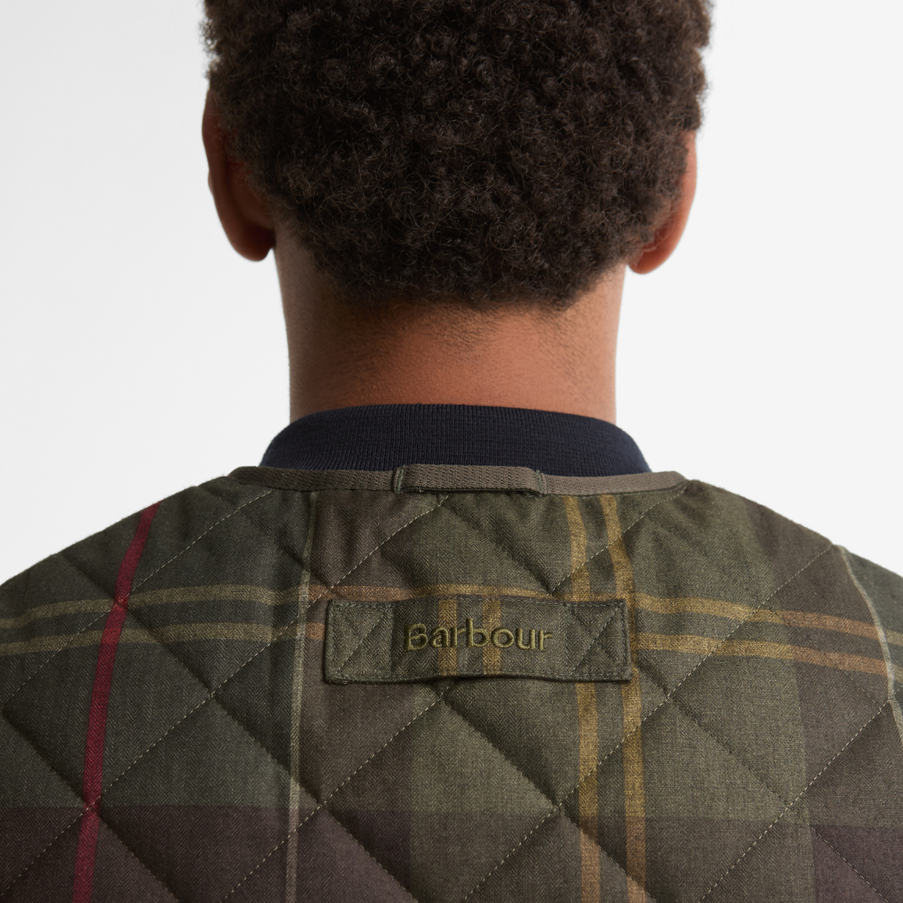 Barbour Icons Tartan Kapitone İç Yelek