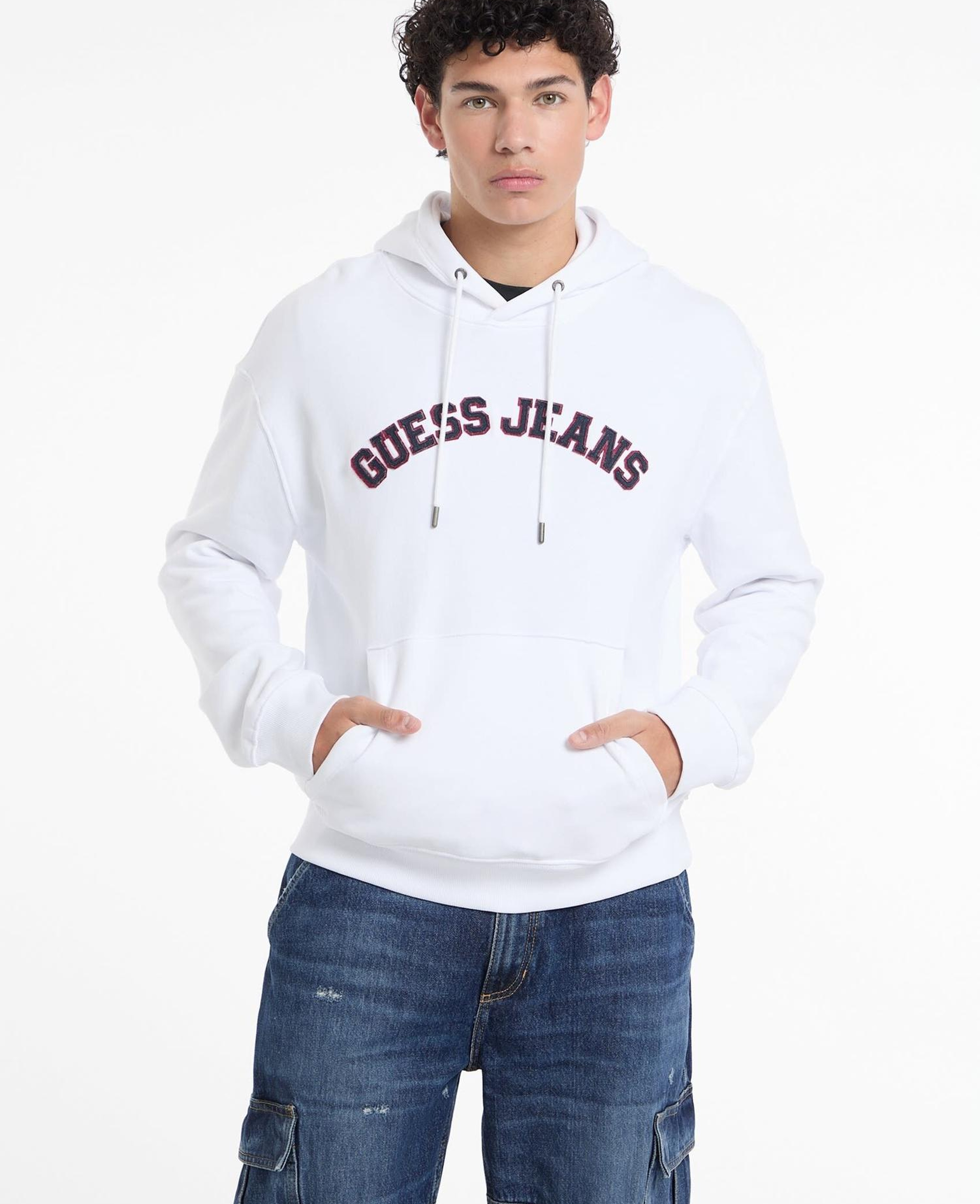 Guess Jeans Hood Erkek Sweatshirt