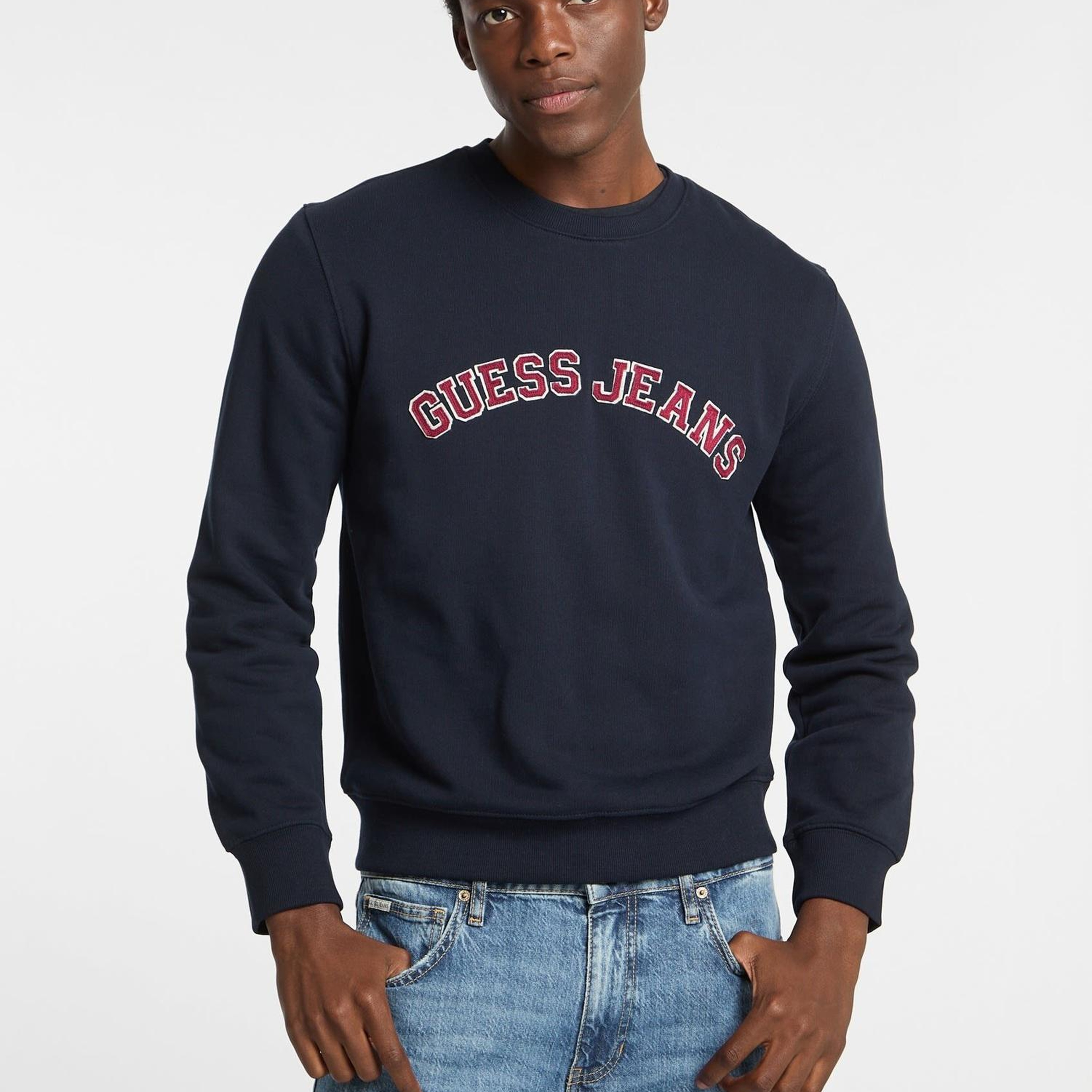 Guess Jeans Erkek Sweatshirt