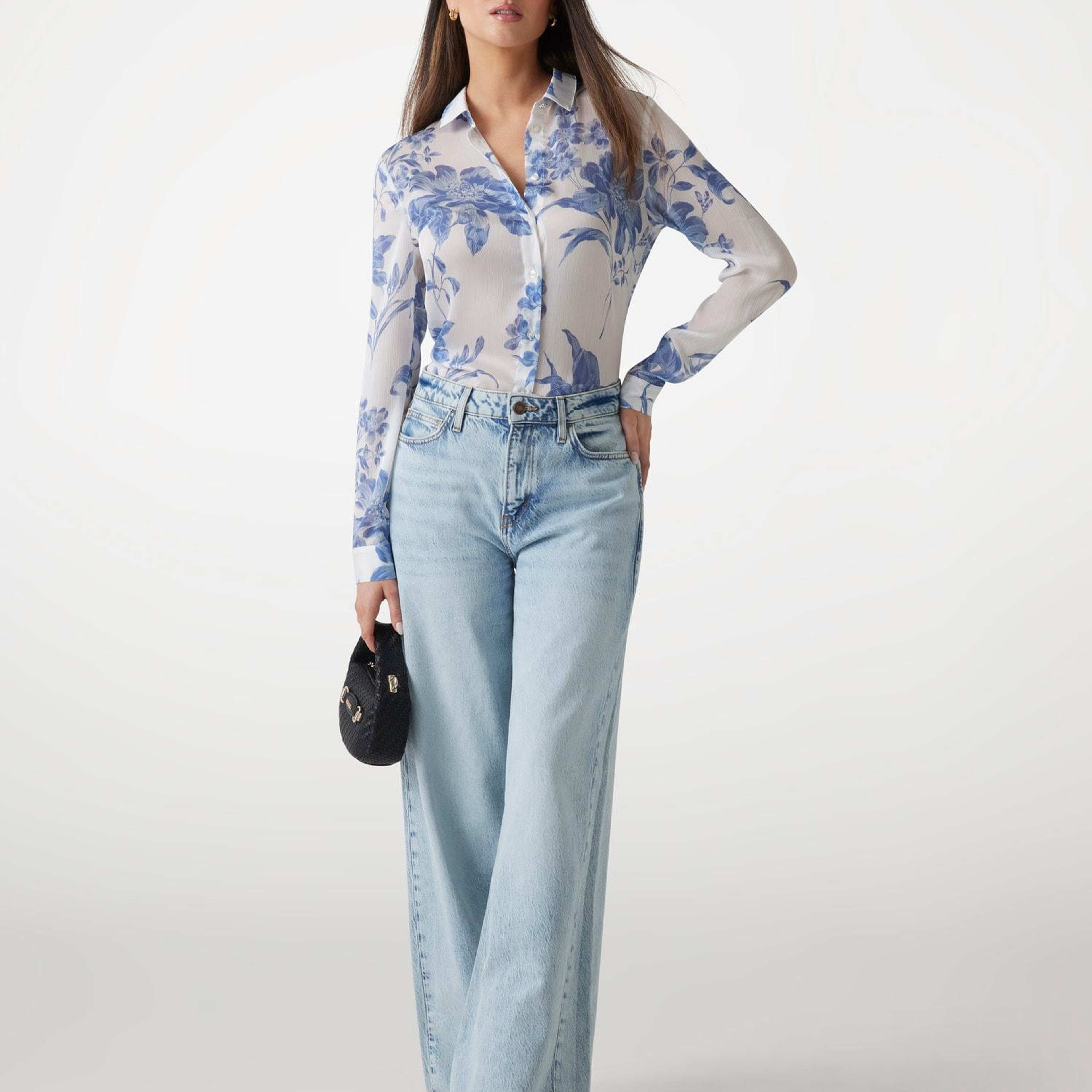 Ls Clouis Kadın Oversize Fit Gömlek