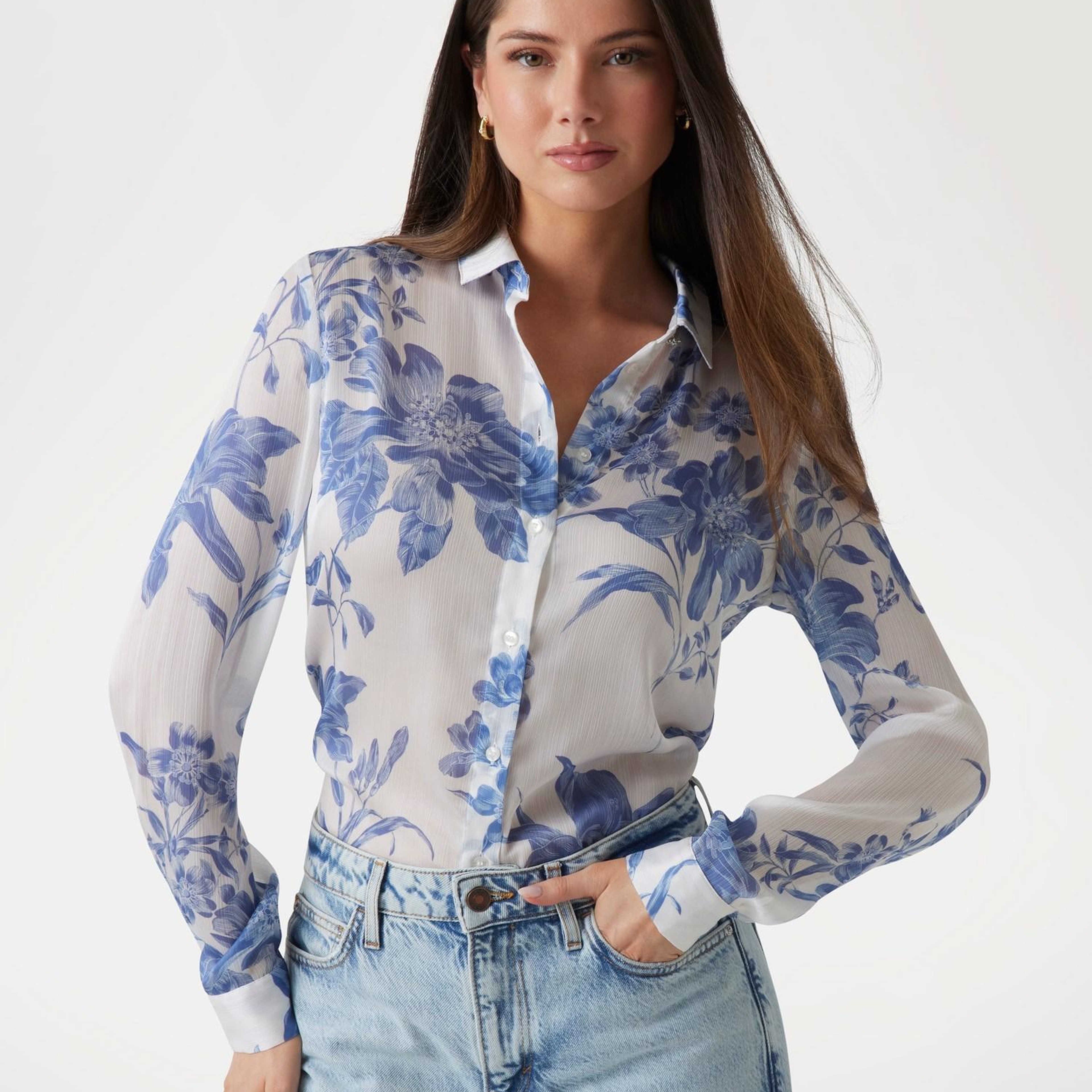 Ls Clouis Kadın Oversize Fit Gömlek