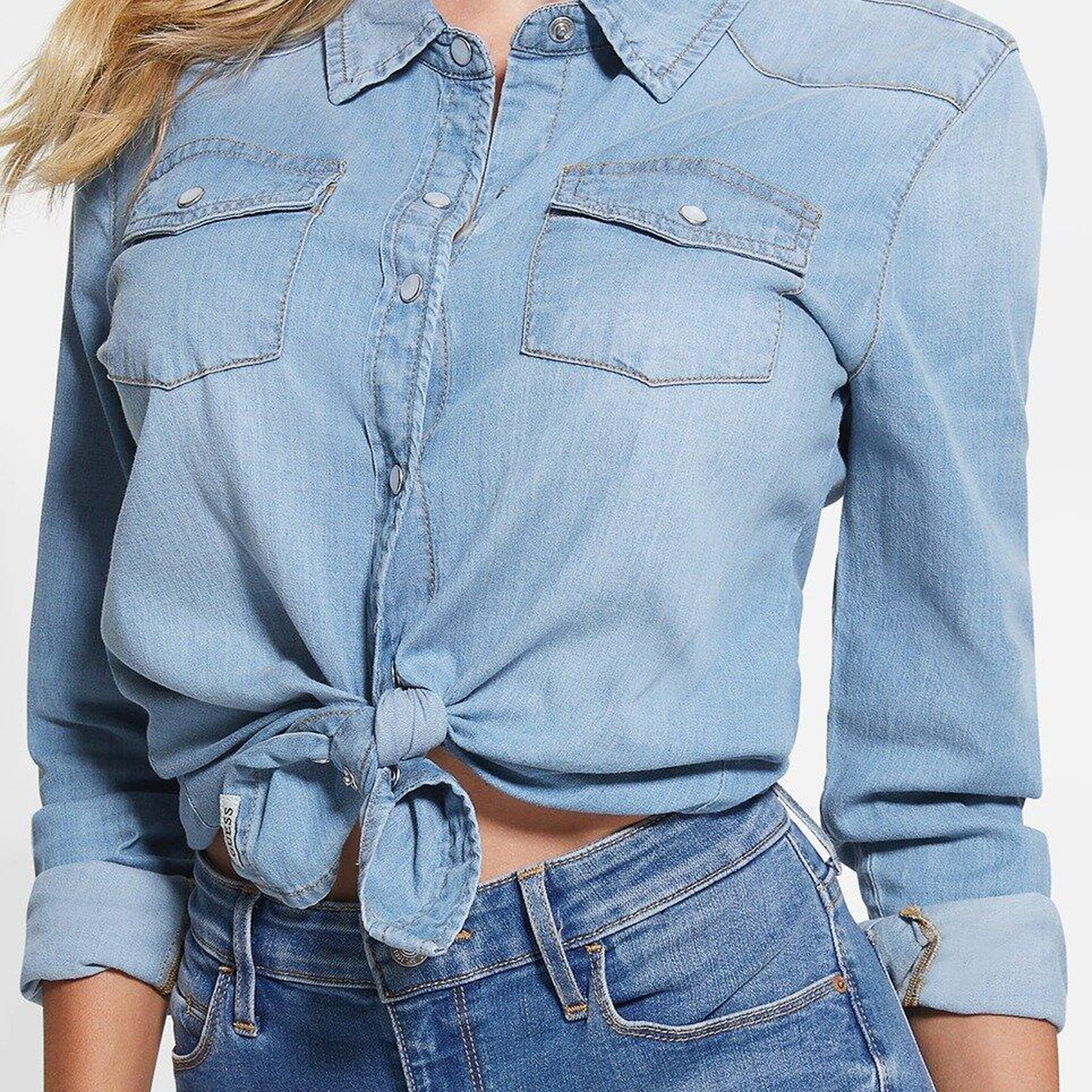 Riley Kadın Denim Top