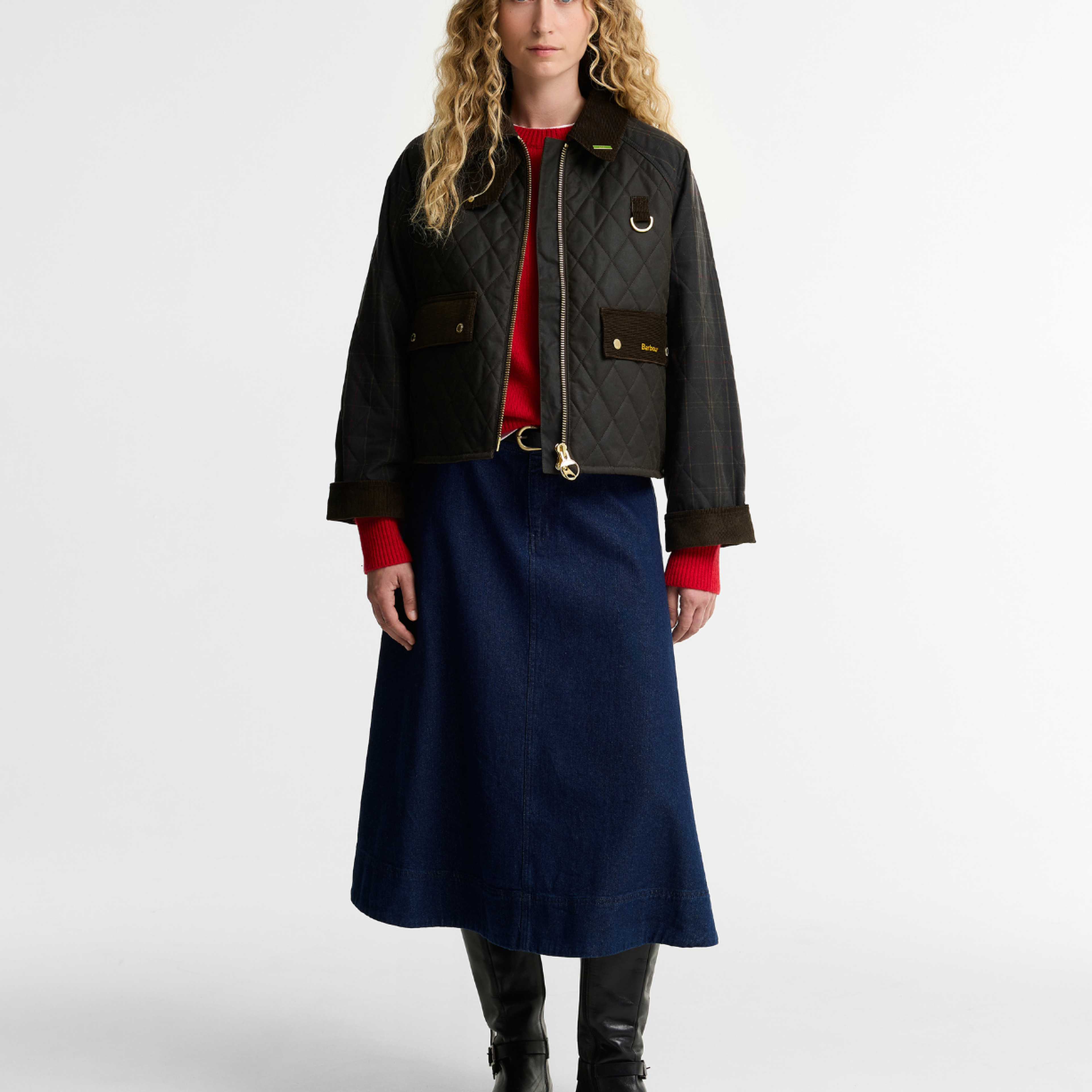 Barbour Tartan Reimagined Icons Spey Wax Jacket