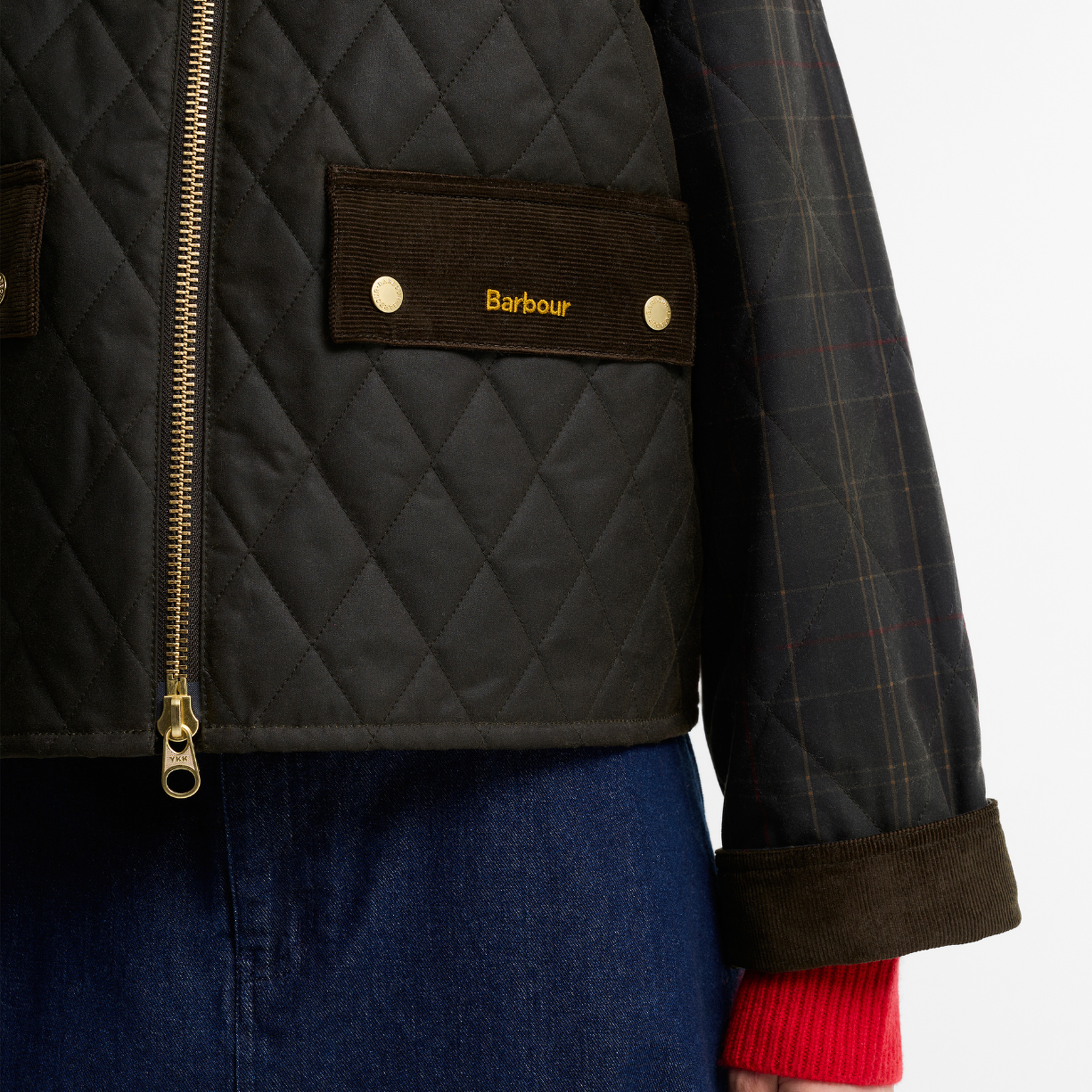 Barbour Tartan Reimagined Icons Spey Wax Jacket