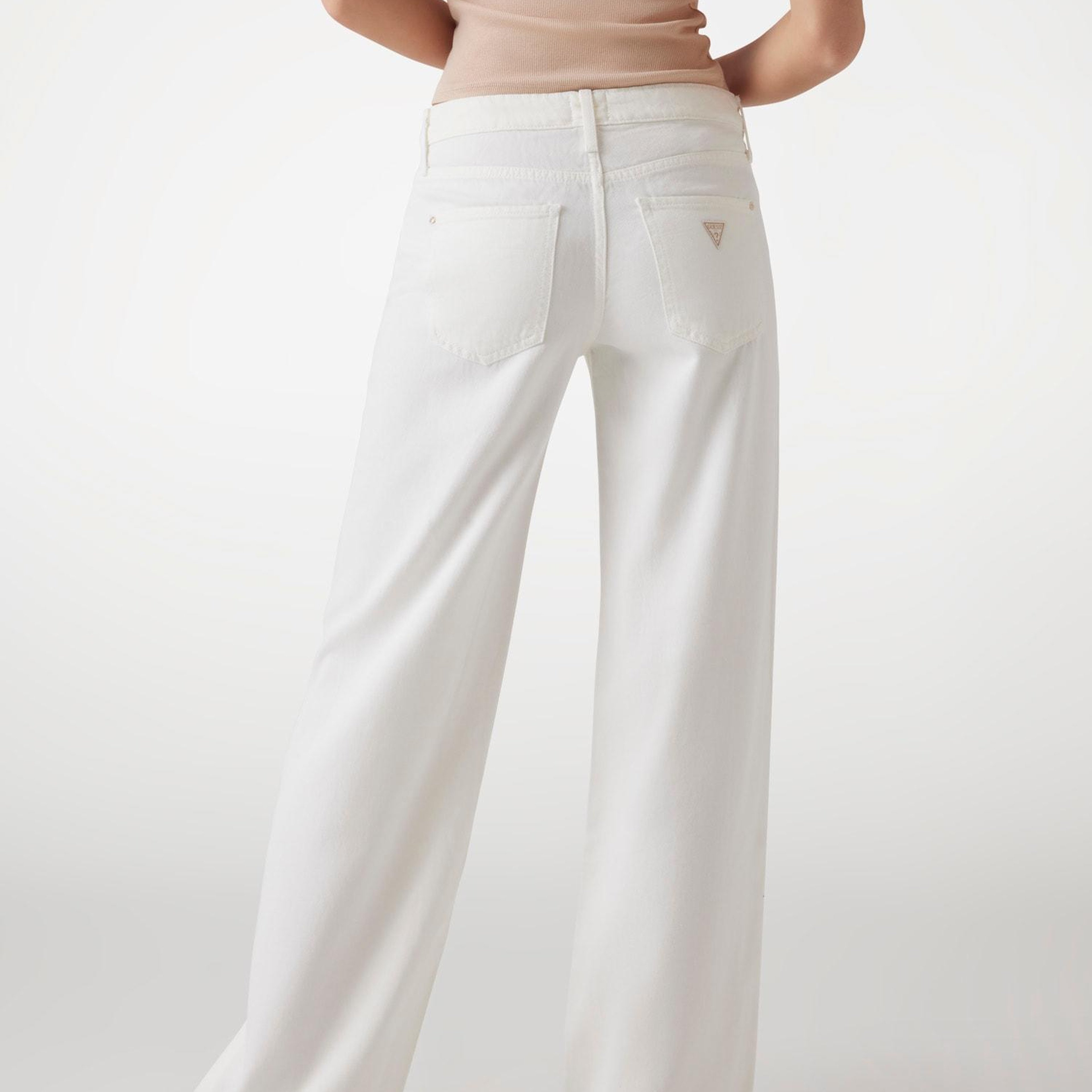 Sexy Kadın Wide Leg Jean