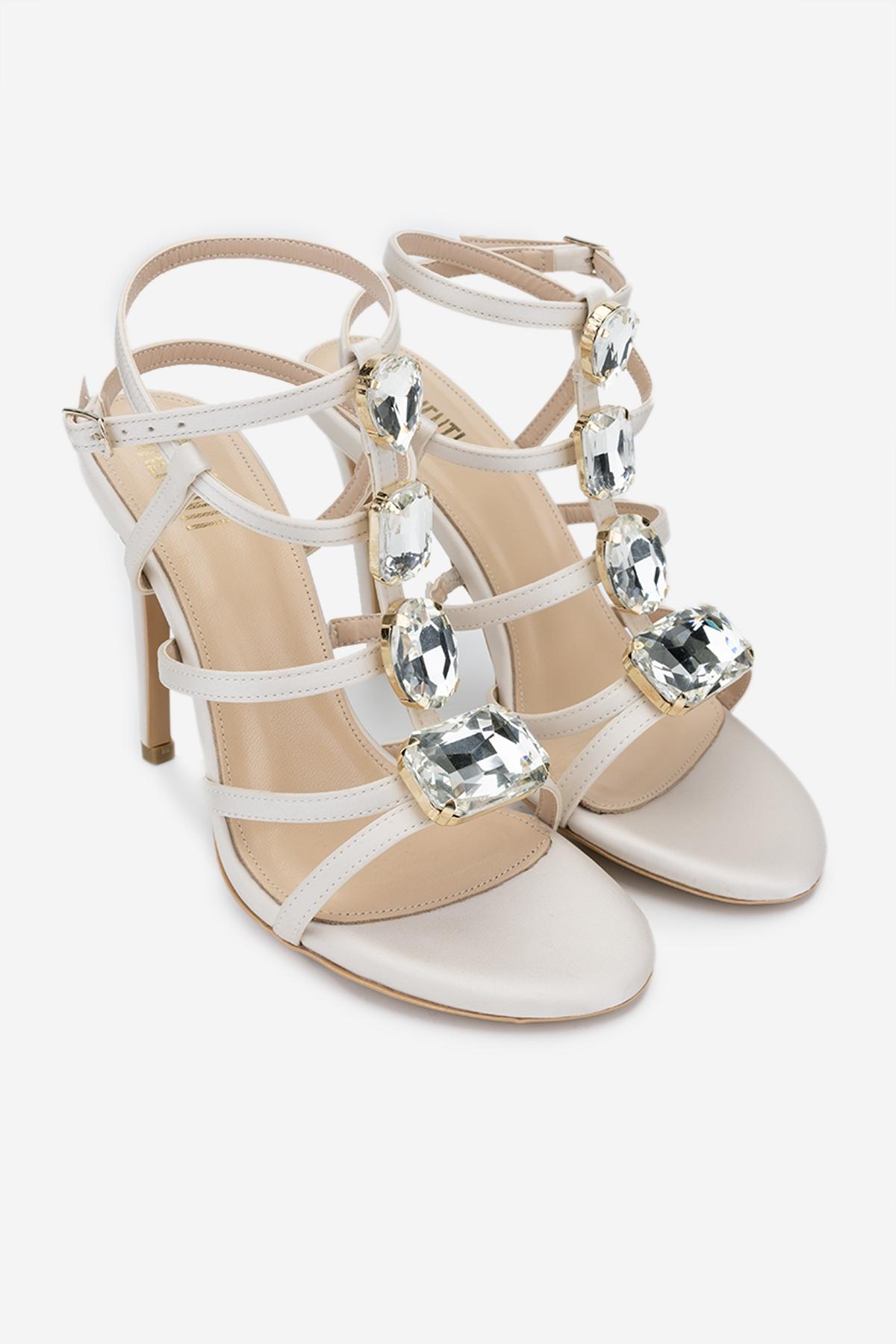 Valmenti Kadın Suni Deri Bej Night Shoes
