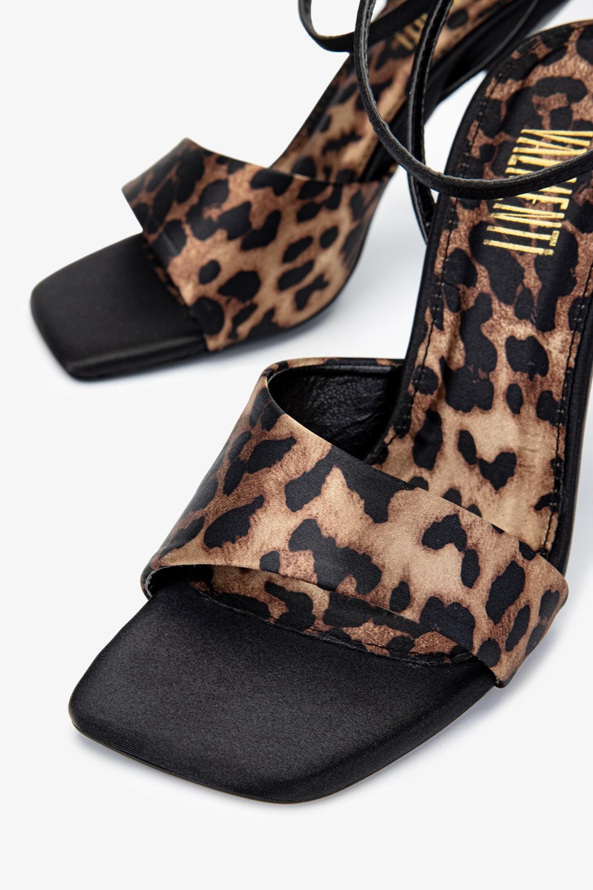 Valmenti Kadın Tekstil Siyah/Leopar Night Shoes