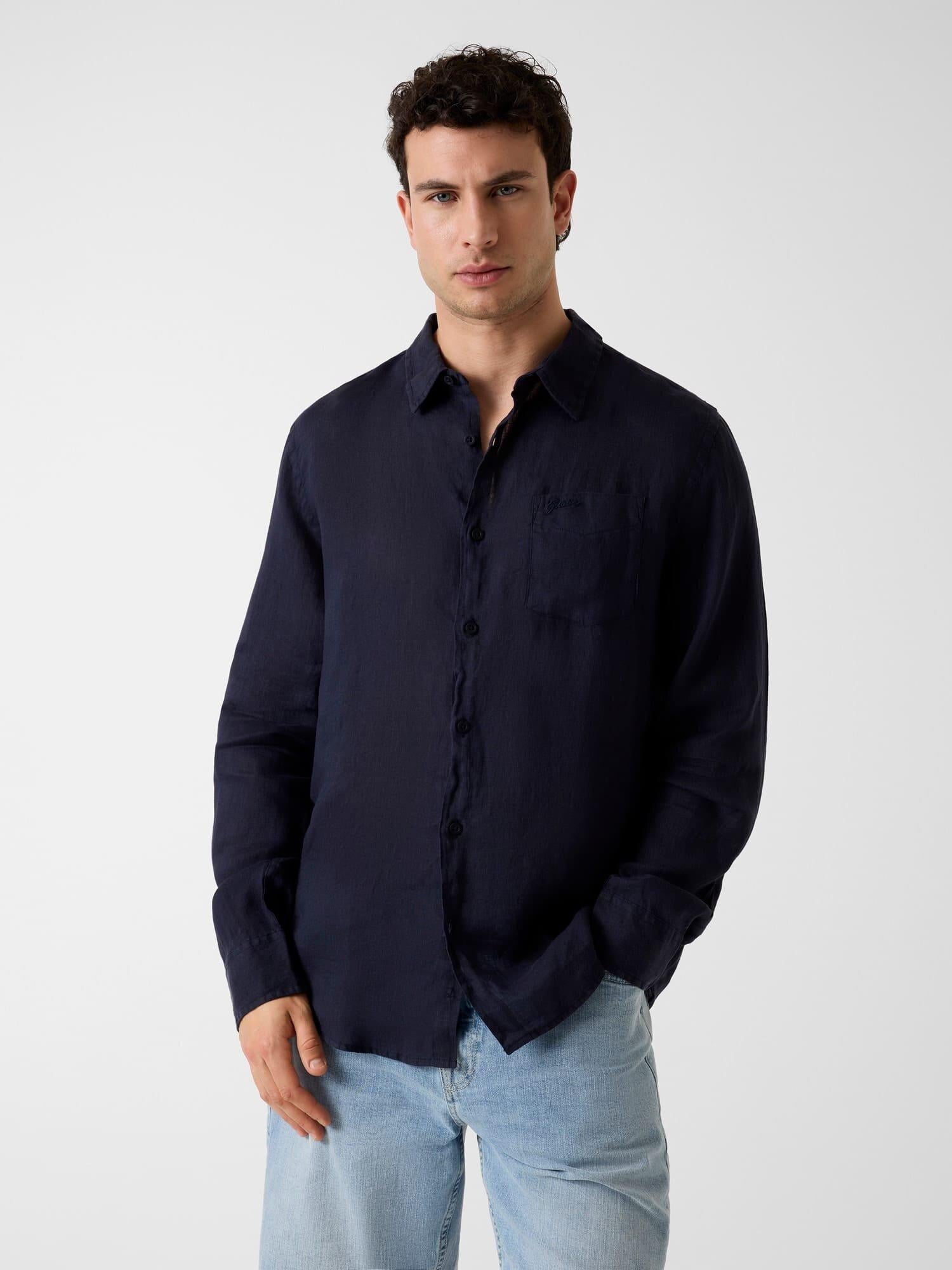 Napa Erkek Keten Regular Fit Gömlek
