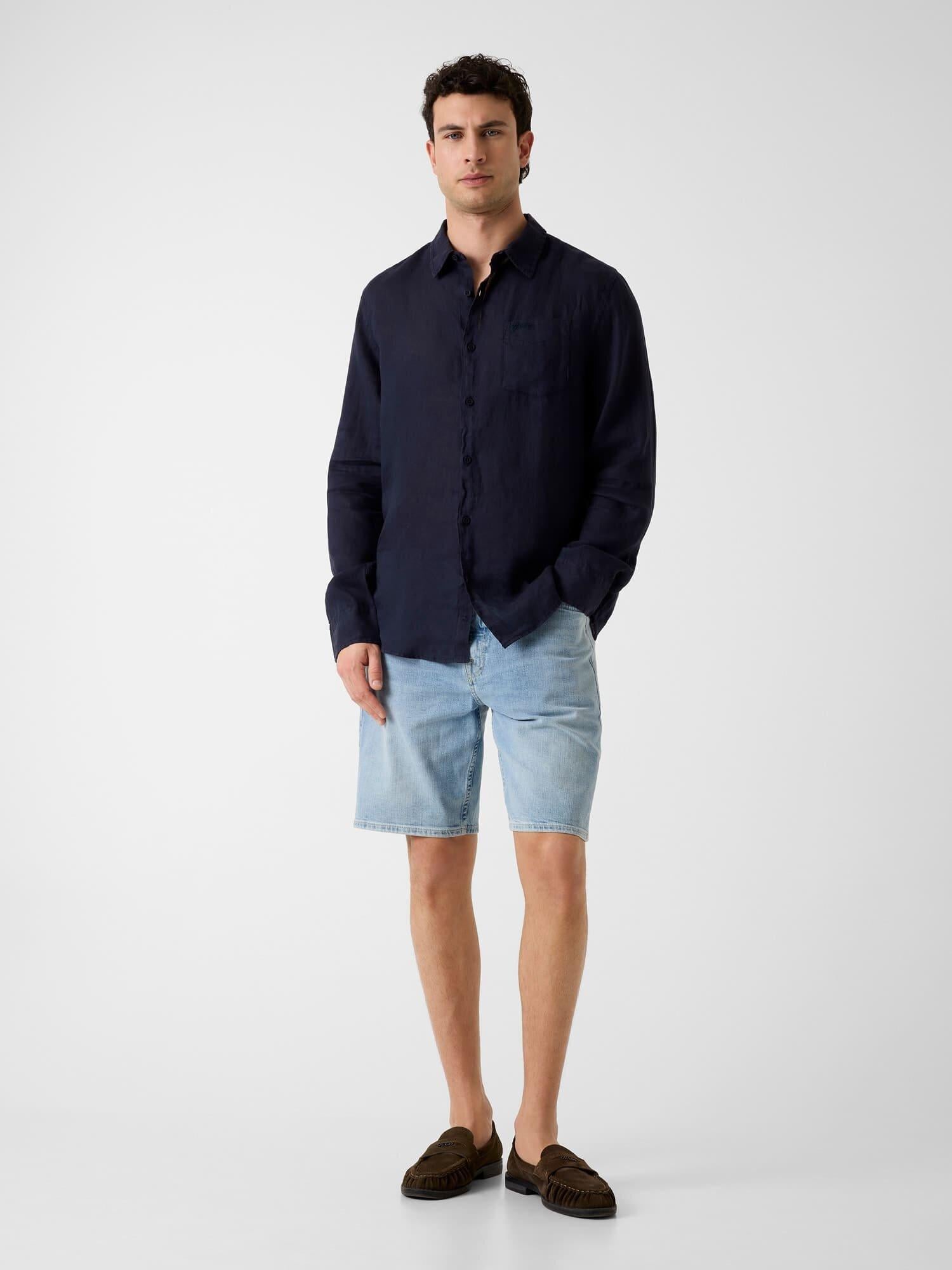 Napa Erkek Keten Regular Fit Gömlek