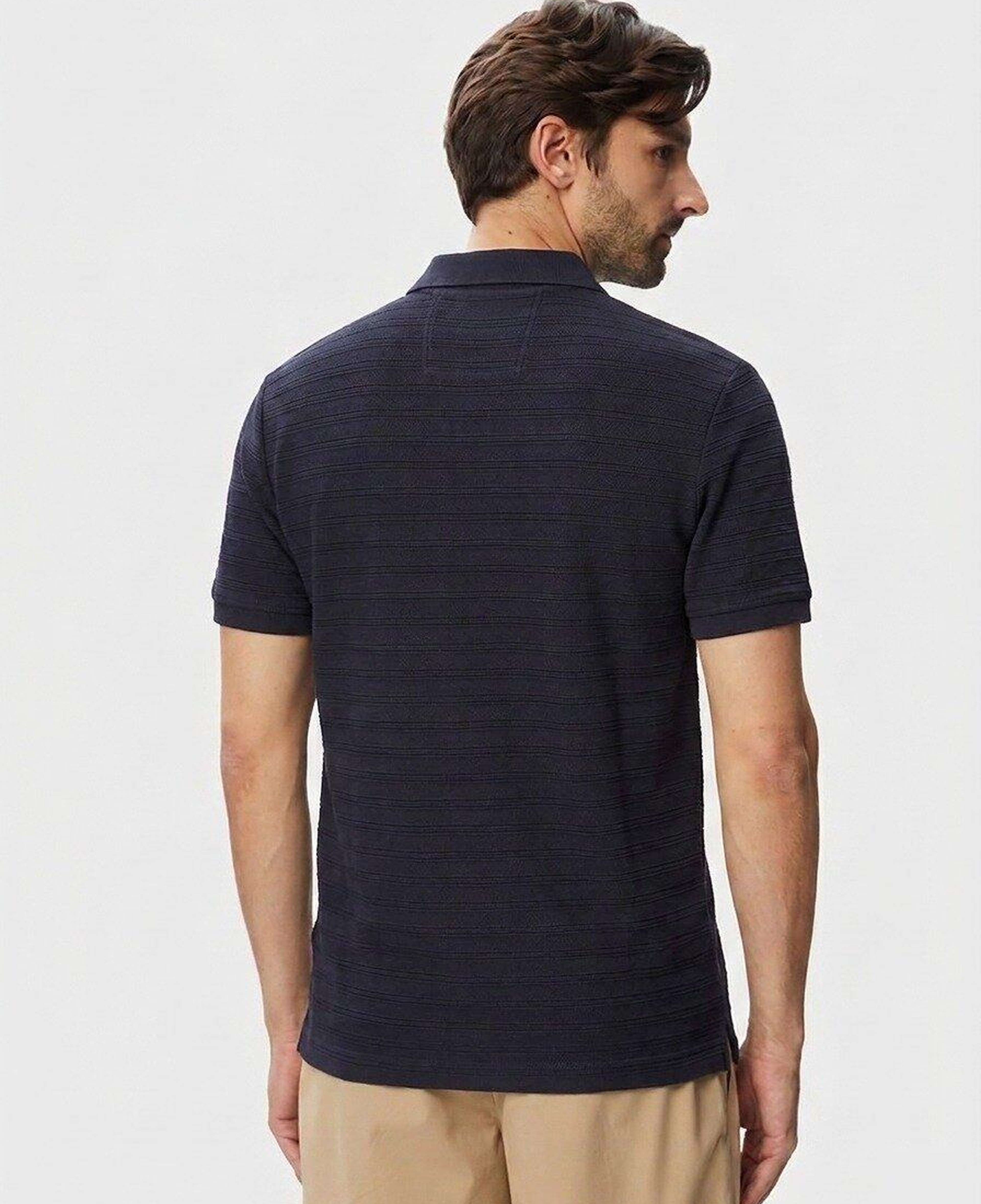 Designed Erkek Regular Fit Polo T-Shirt