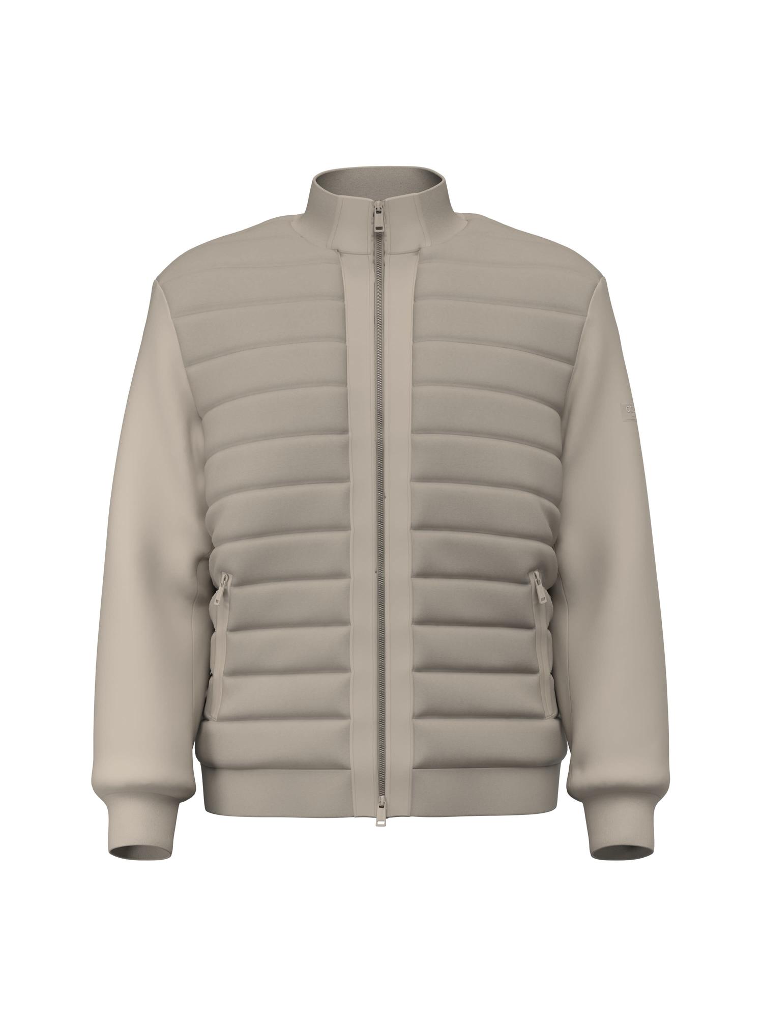 Quilted Erkek Scuba Ceket